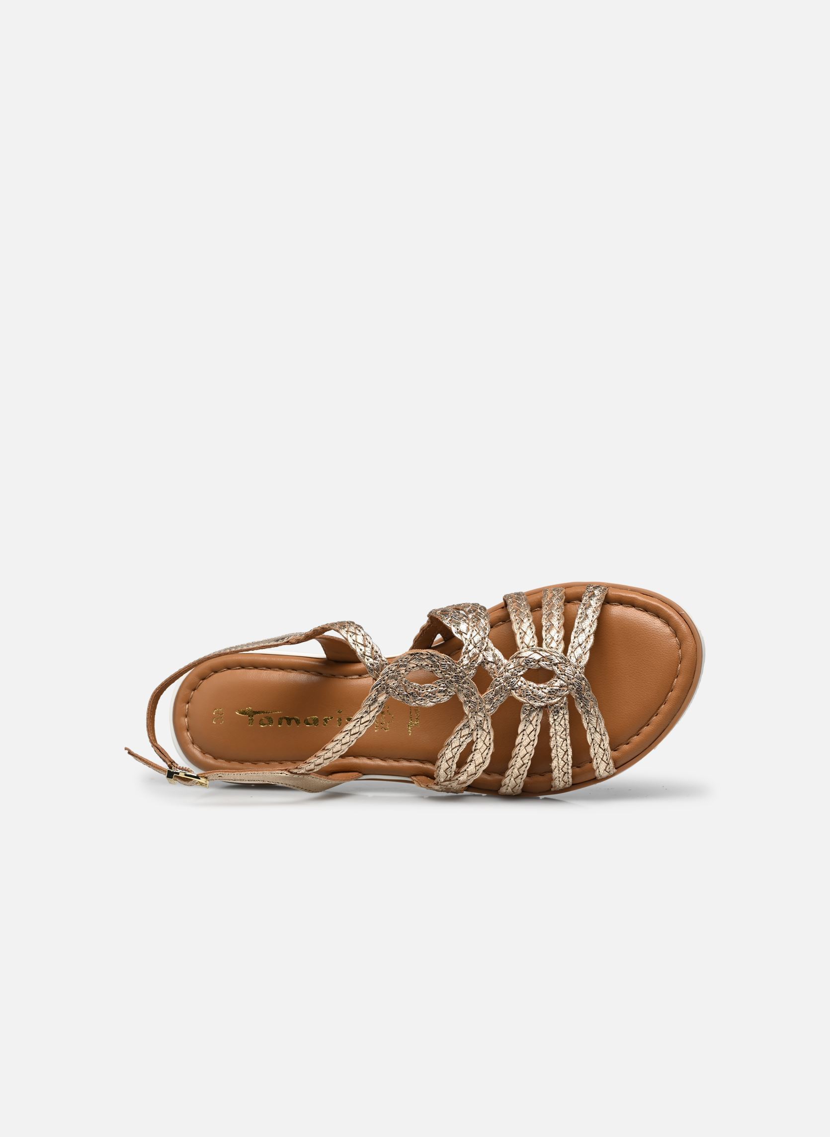 Sandalias planas 28134-44 mujer oro y bronce Tamaris Sandalias planas 28134-44 mujer oro y bronce GOLD