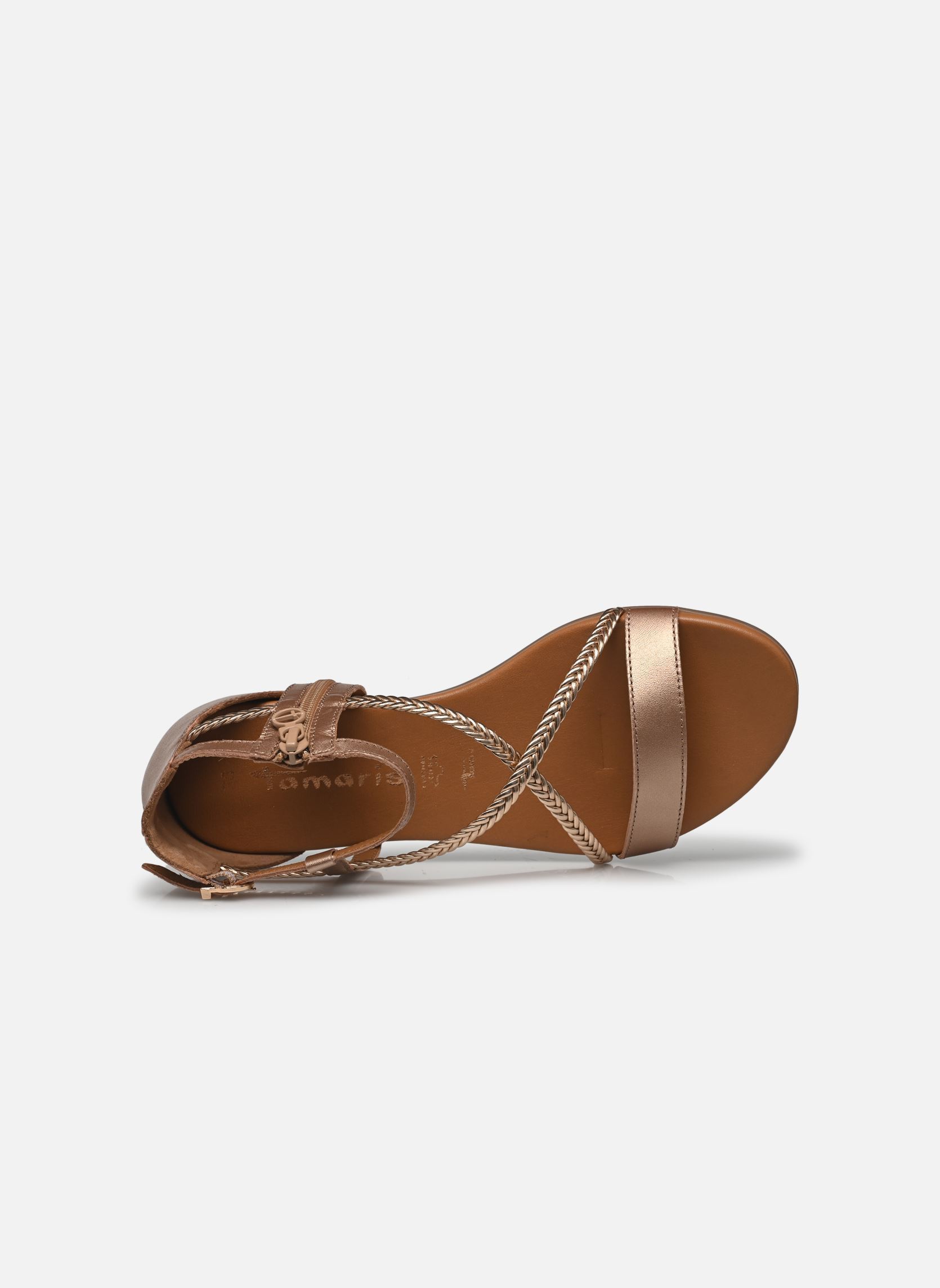Sandalias planas 28138-44 mujer rosa Tamaris Sandalias planas 28138-44 mujer rosa ROSE METALLIC