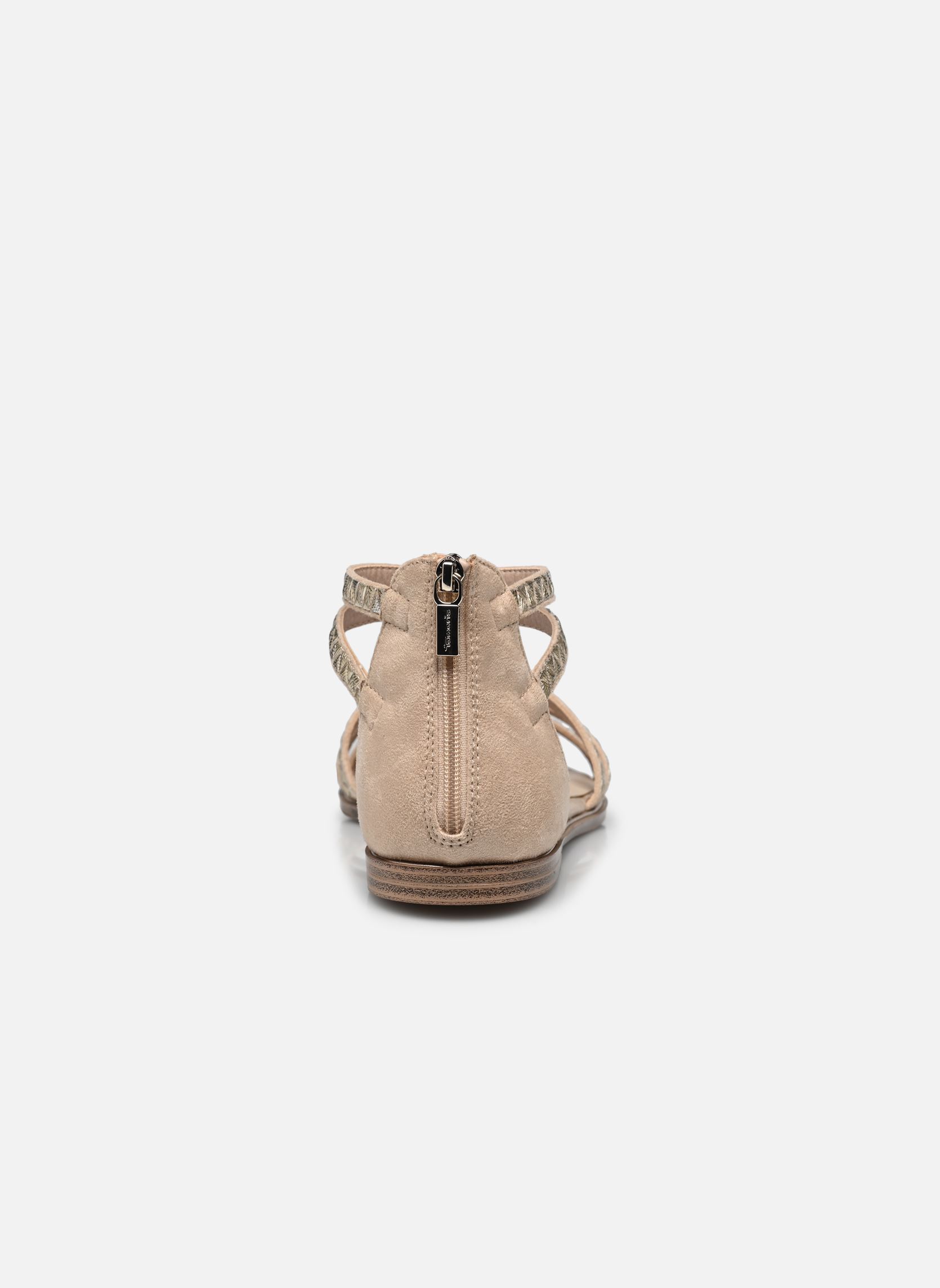 Sandales plates 28149-44 femme beige Tamaris Sandales plates 28149-44 femme beige BEIGE