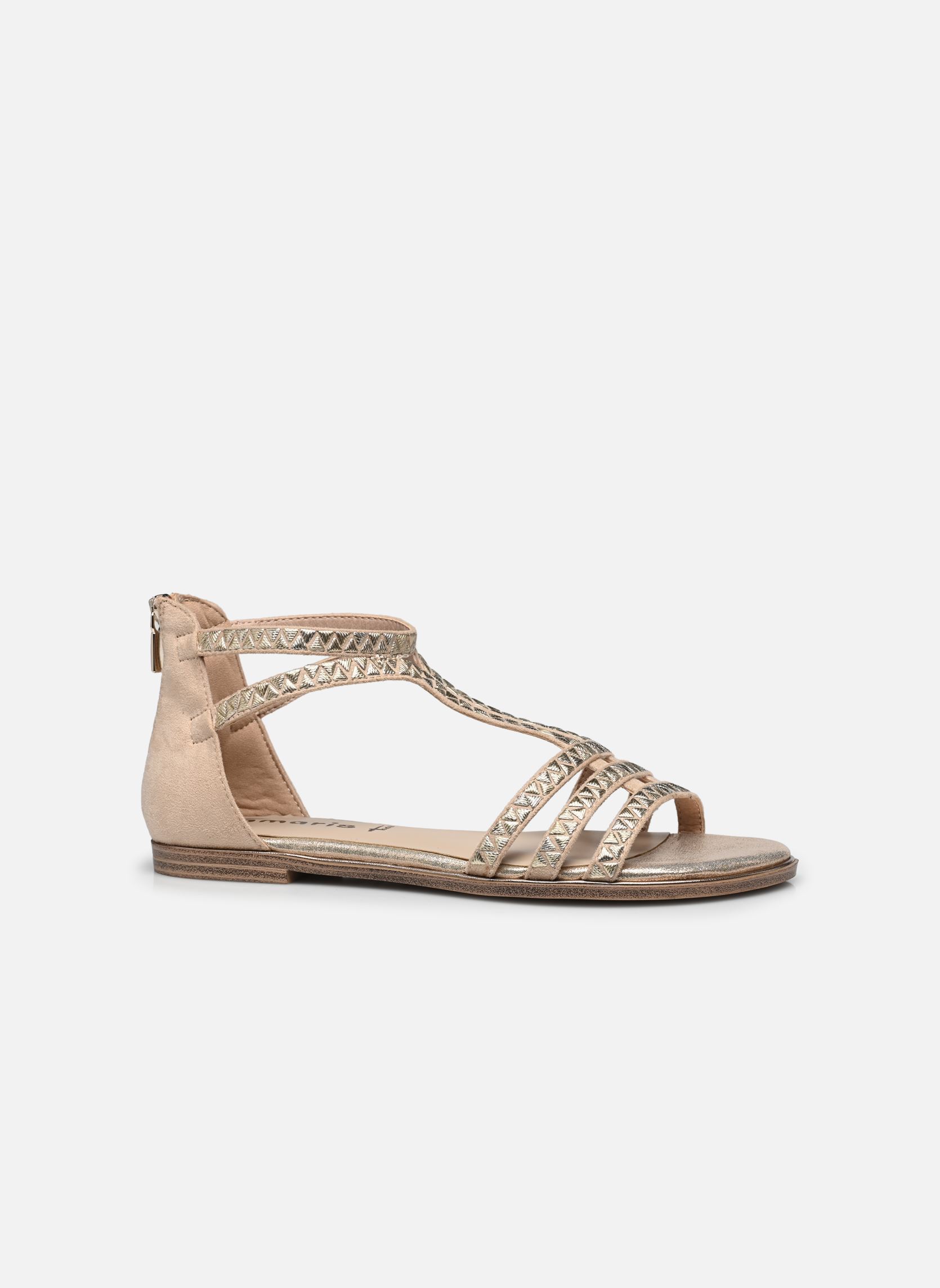 Sandales plates 28149-44 femme beige Tamaris Sandales plates 28149-44 femme beige BEIGE
