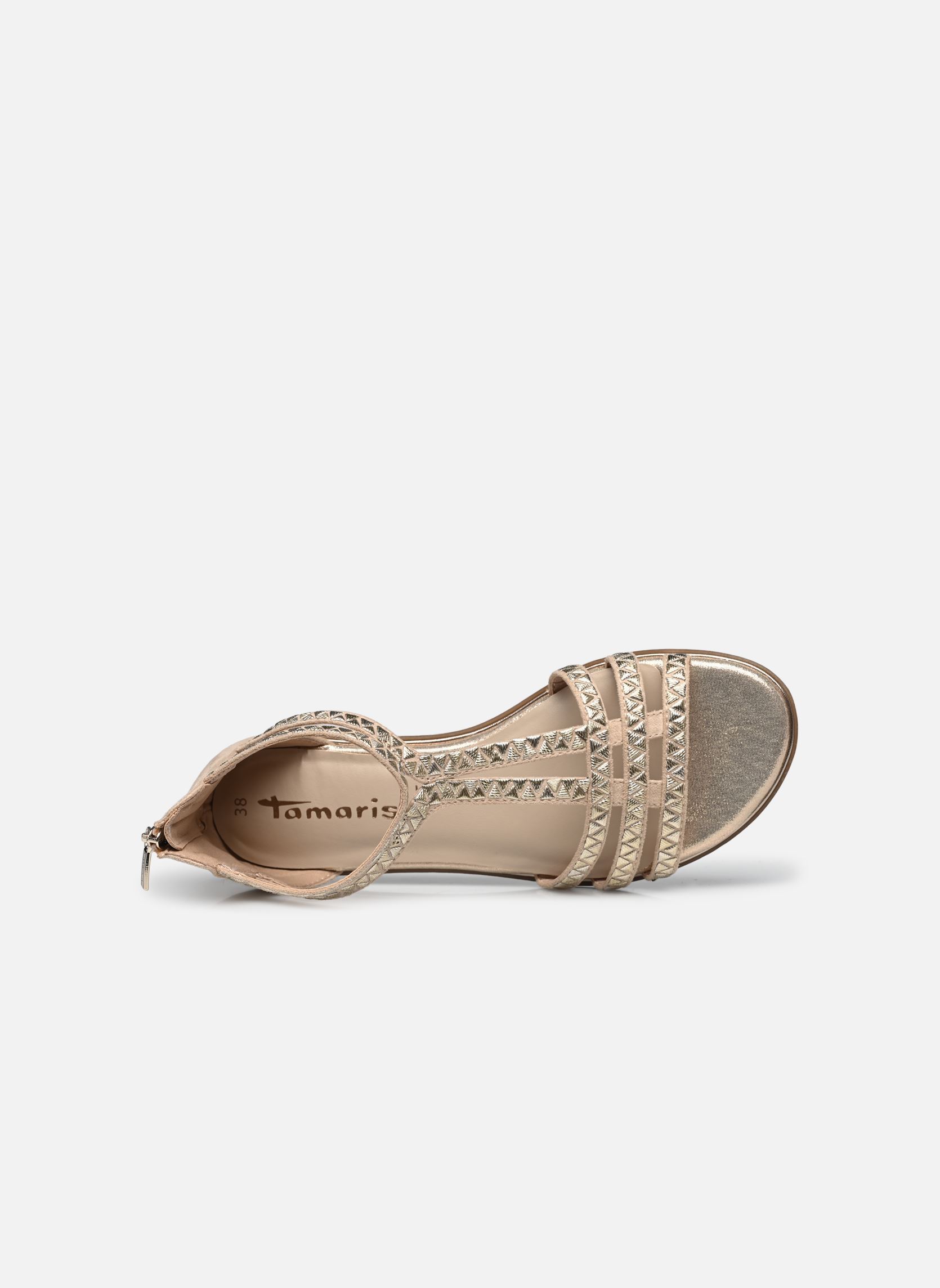 Sandales plates 28149-44 femme beige Tamaris Sandales plates 28149-44 femme beige BEIGE