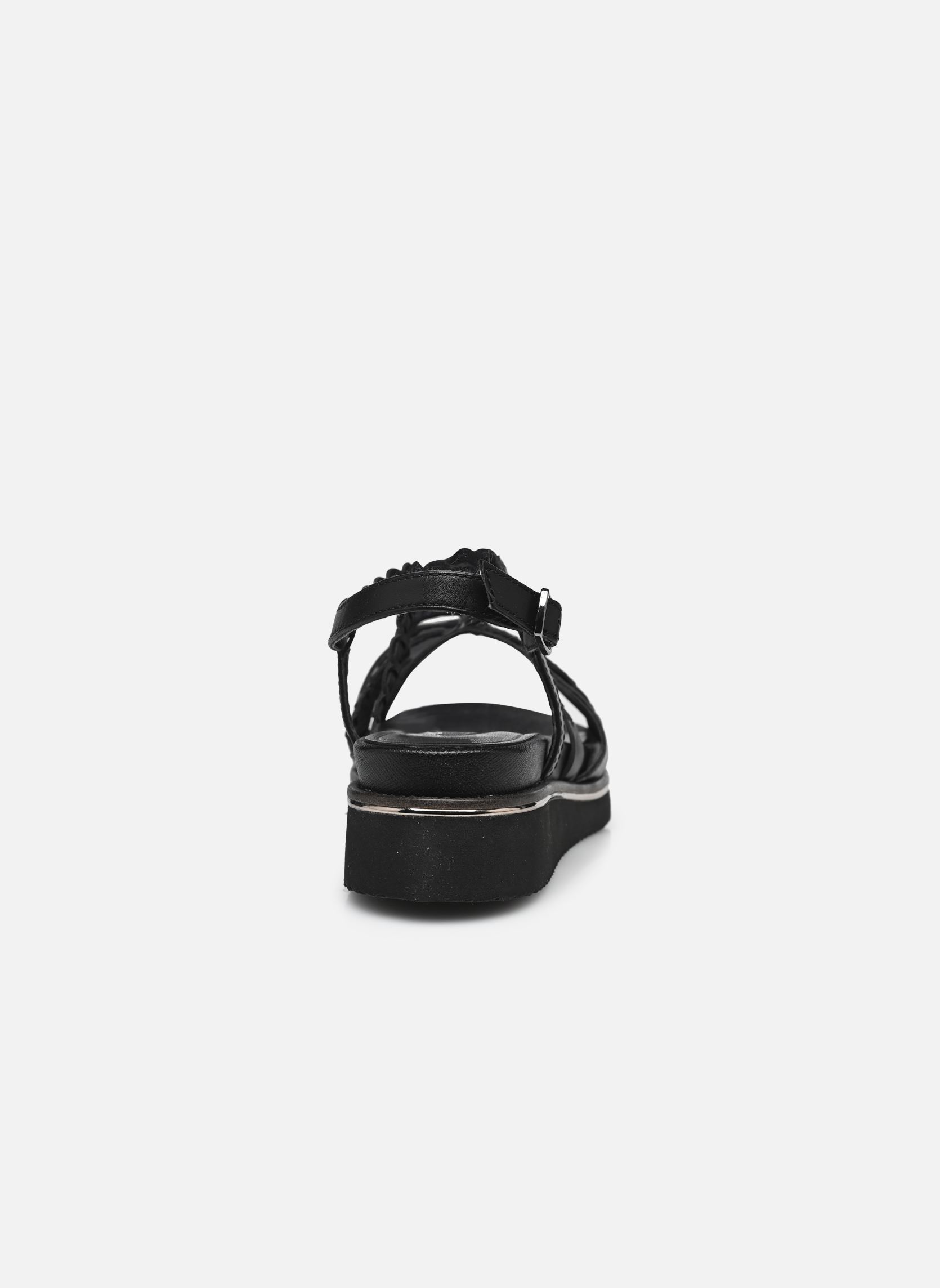 Sandali con zeppa e plateau 28207-44 donna nero Tamaris Sandali con zeppa e plateau 28207-44 donna nero BLACK