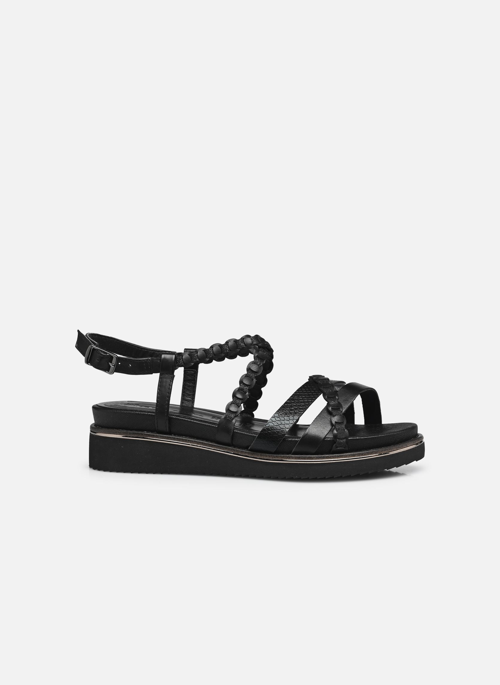 Sandali con zeppa e plateau 28207-44 donna nero Tamaris Sandali con zeppa e plateau 28207-44 donna nero BLACK