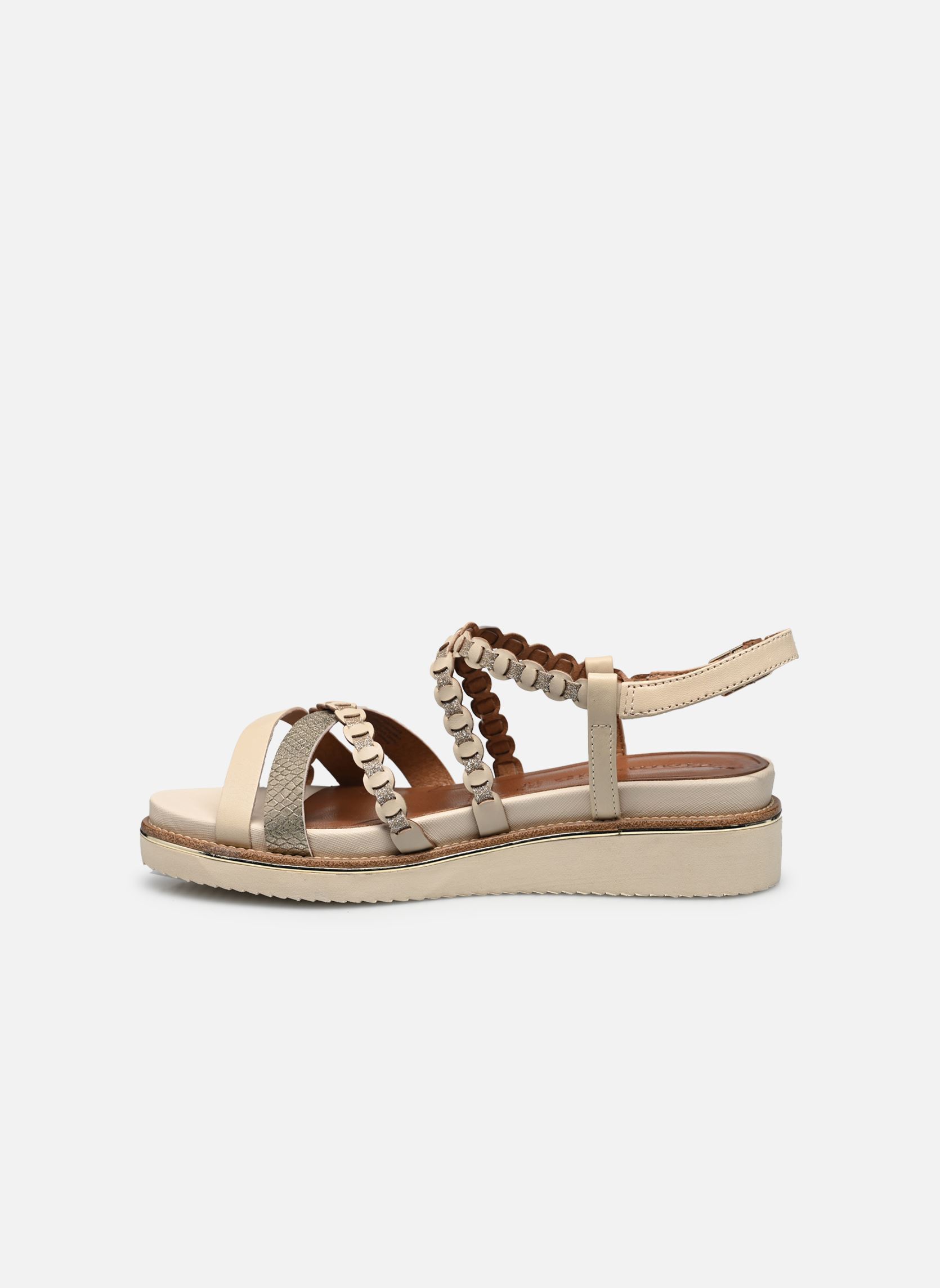 Sandali con zeppa e plateau 28207-44 donna beige Tamaris Sandali con zeppa e plateau 28207-44 donna beige IVORY