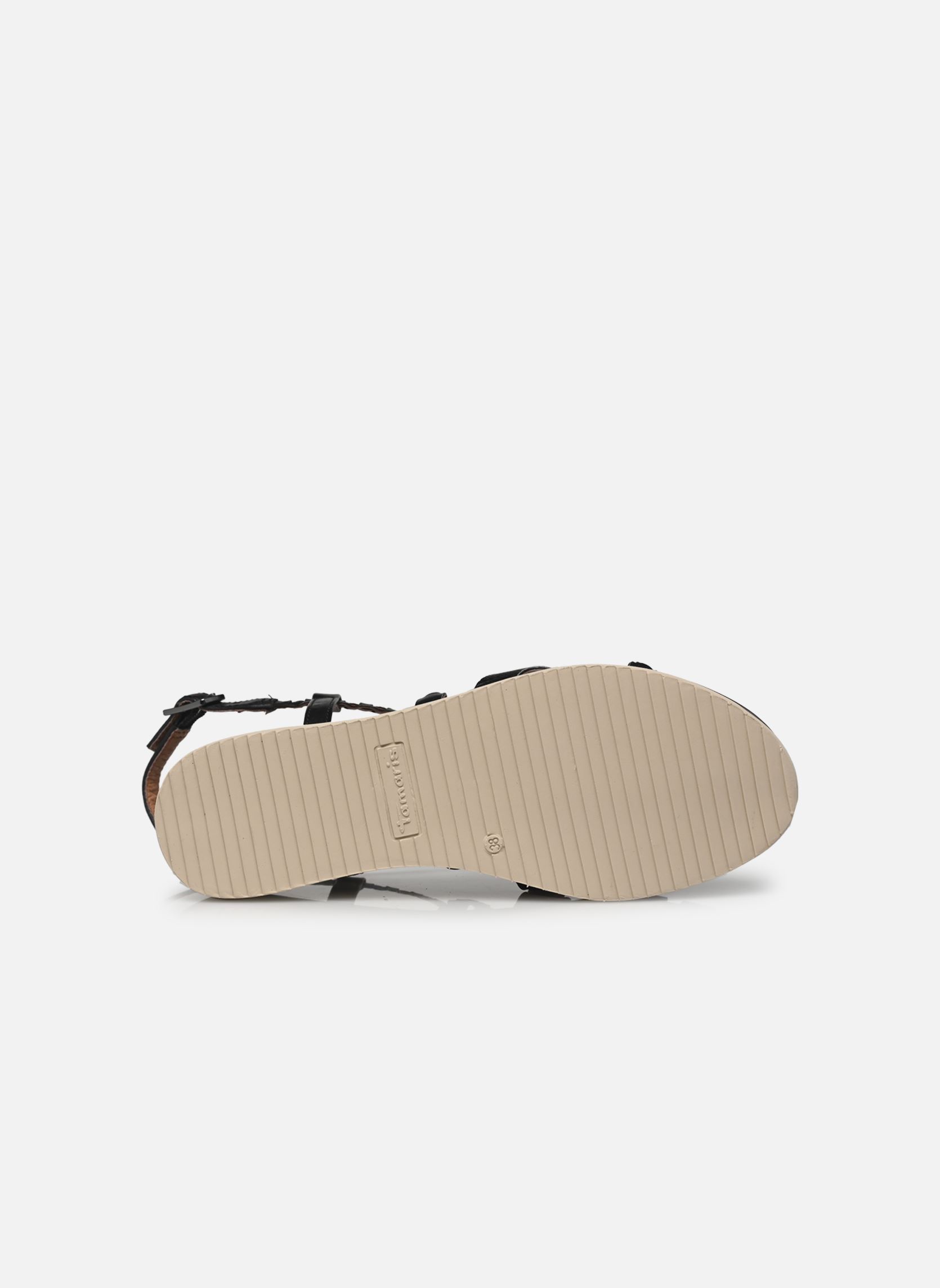 Keil- und Plateausandalen 28207-44 damen blau Tamaris Keil- und Plateausandalen 28207-44 damen blau NAVY