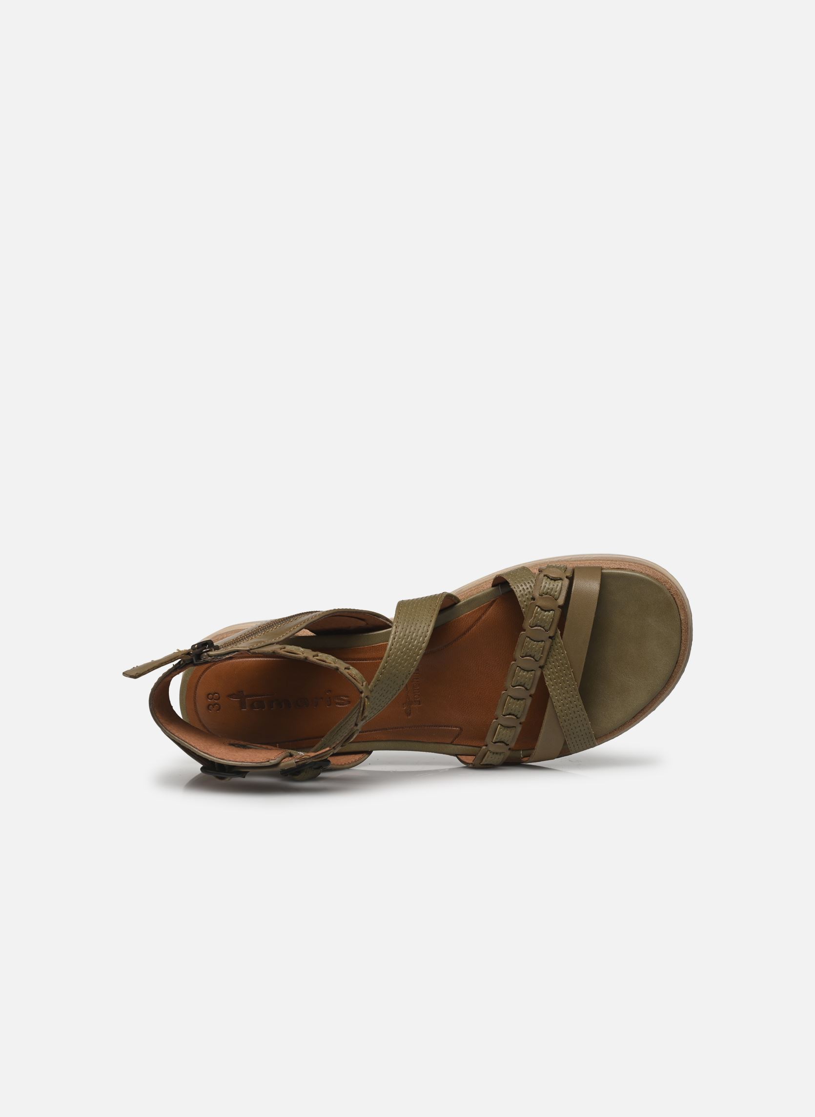 Keil- und Plateausandalen 28210-44 damen grün Tamaris Keil- und Plateausandalen 28210-44 damen grün SAGE