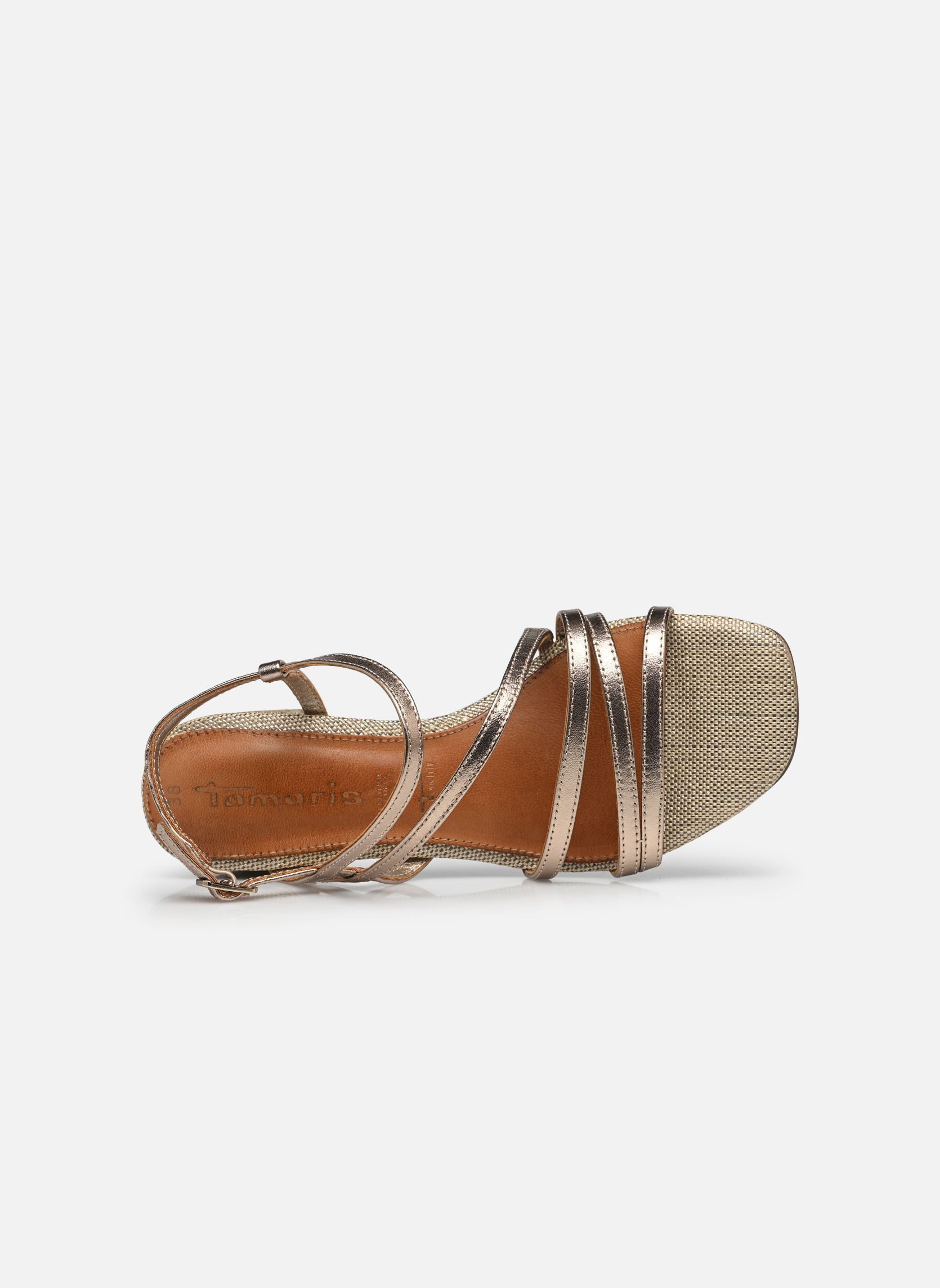 Sandales 28211-42 femme or et bronze Tamaris Sandales 28211-42 femme or et bronze BRONCE