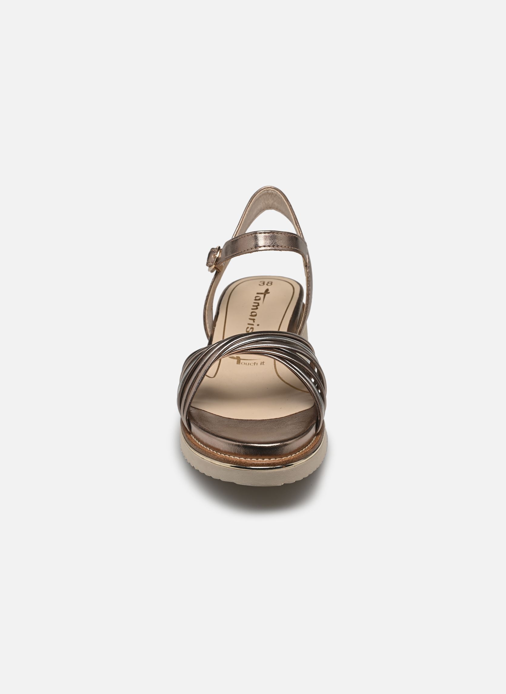 Tamaris Donna 1-28218-42, Sandali con Zeppa, Avorio, 40 EU : Tamaris