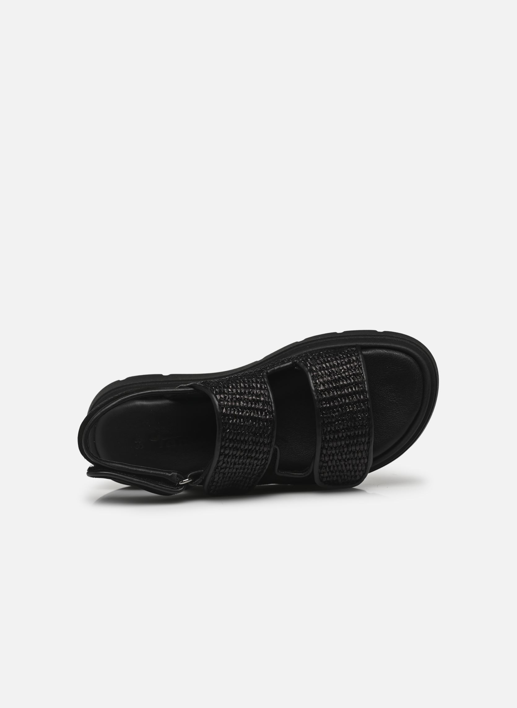 Flache Sandalen 28234-44 damen schwarz Tamaris Flache Sandalen 28234-44 damen schwarz BLACK COMB