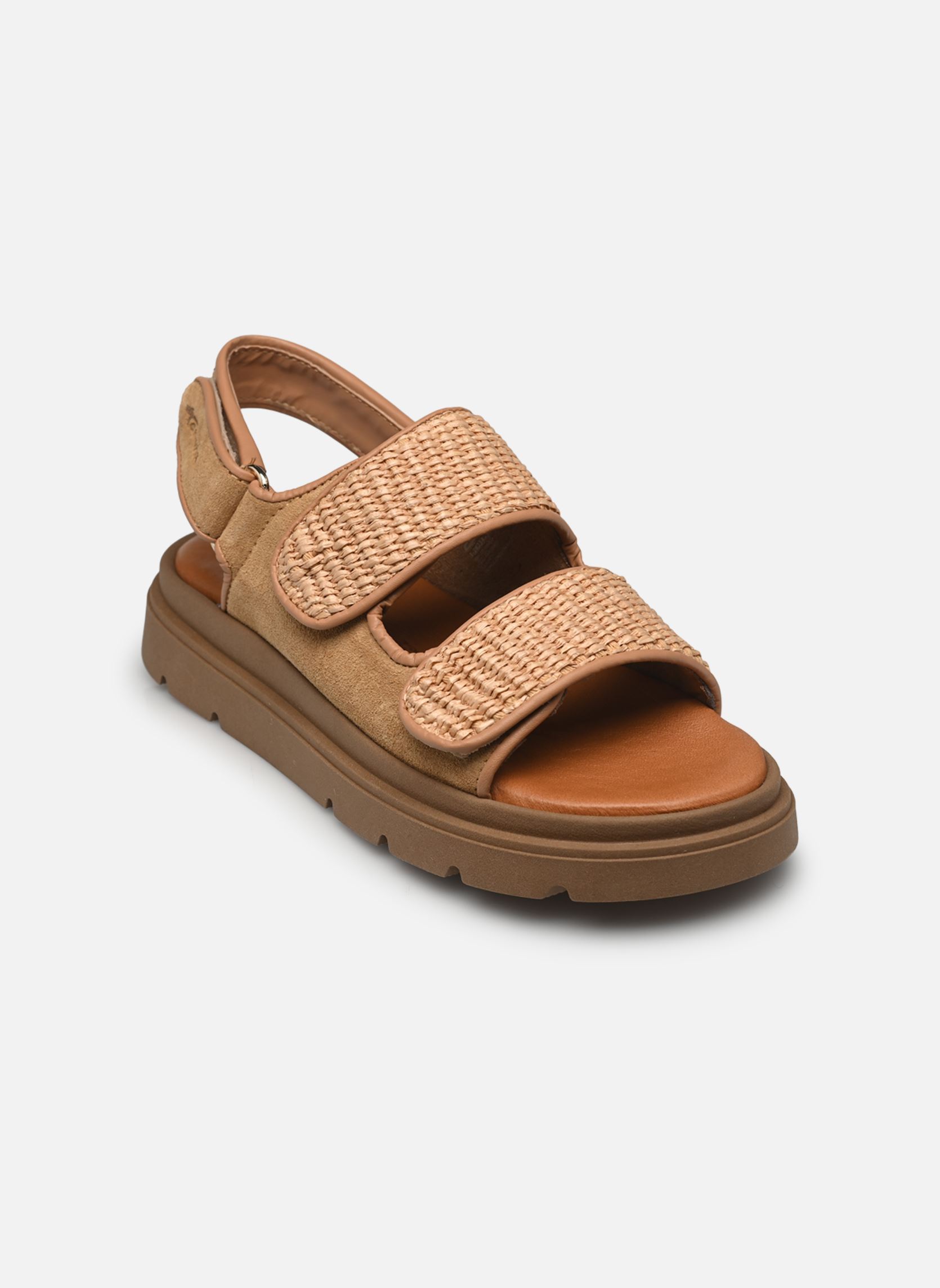 Flache Sandalen 28234-44 damen braun Tamaris Flache Sandalen 28234-44 damen braun TAN COMB