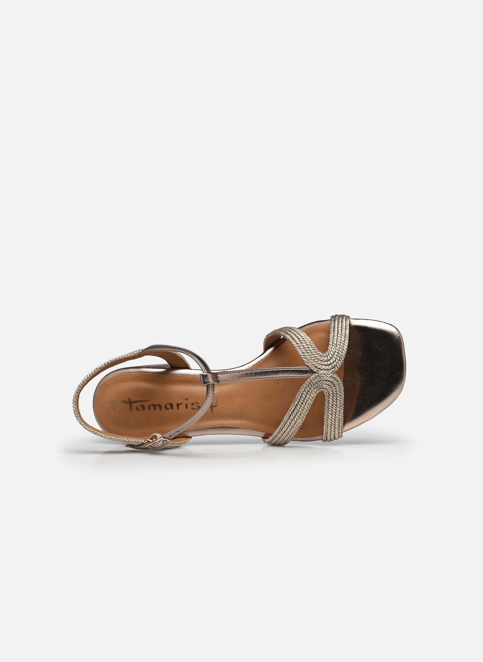 Sandalen 28244-44 dames goud en brons Tamaris Sandalen 28244-44 dames goud en brons BRONCE