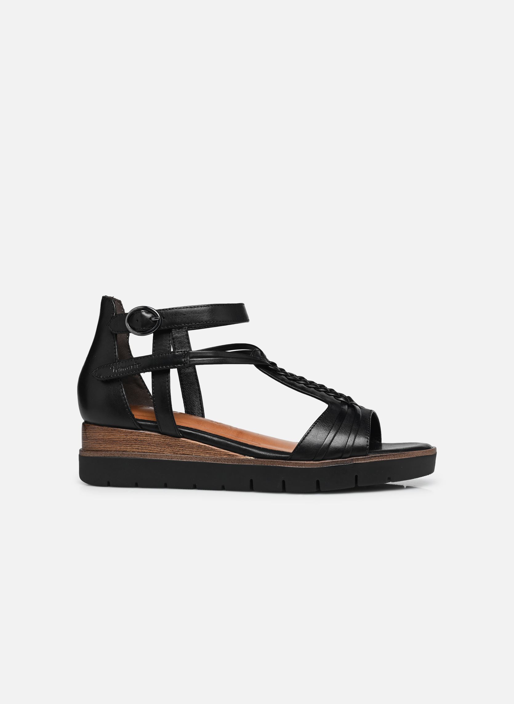 Sandales compensées et plateformes 28256-44 femme noir Tamaris Sandales compensées et plateformes 28256-44 femme noir BLACK