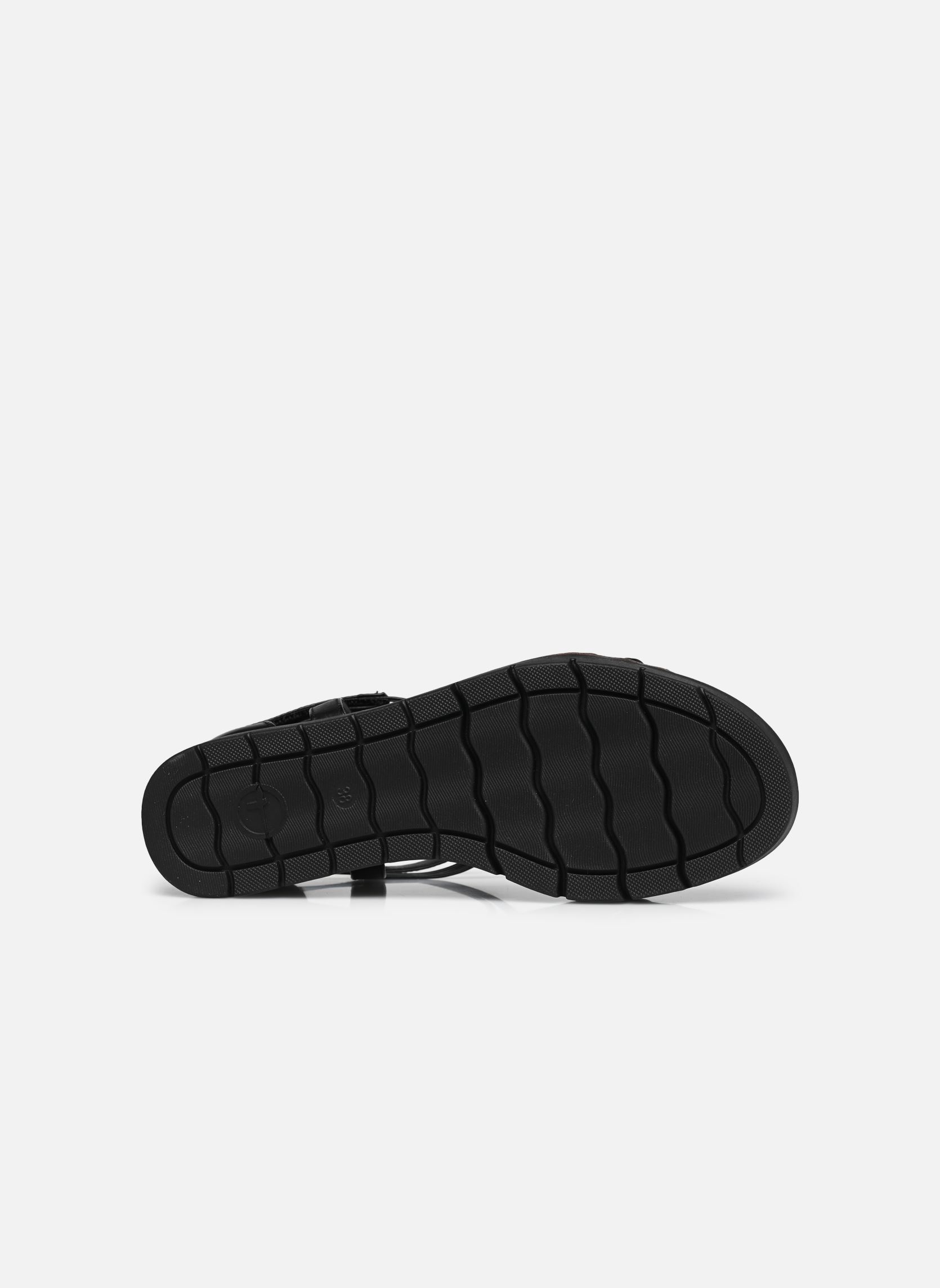 Sandales compensées et plateformes 28256-44 femme noir Tamaris Sandales compensées et plateformes 28256-44 femme noir BLACK