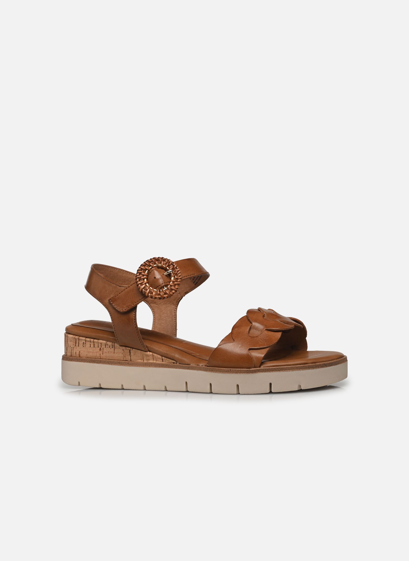 Sandales compensées et plateformes 28258-44 femme marron Tamaris Sandales compensées et plateformes 28258-44 femme marron COGNAC