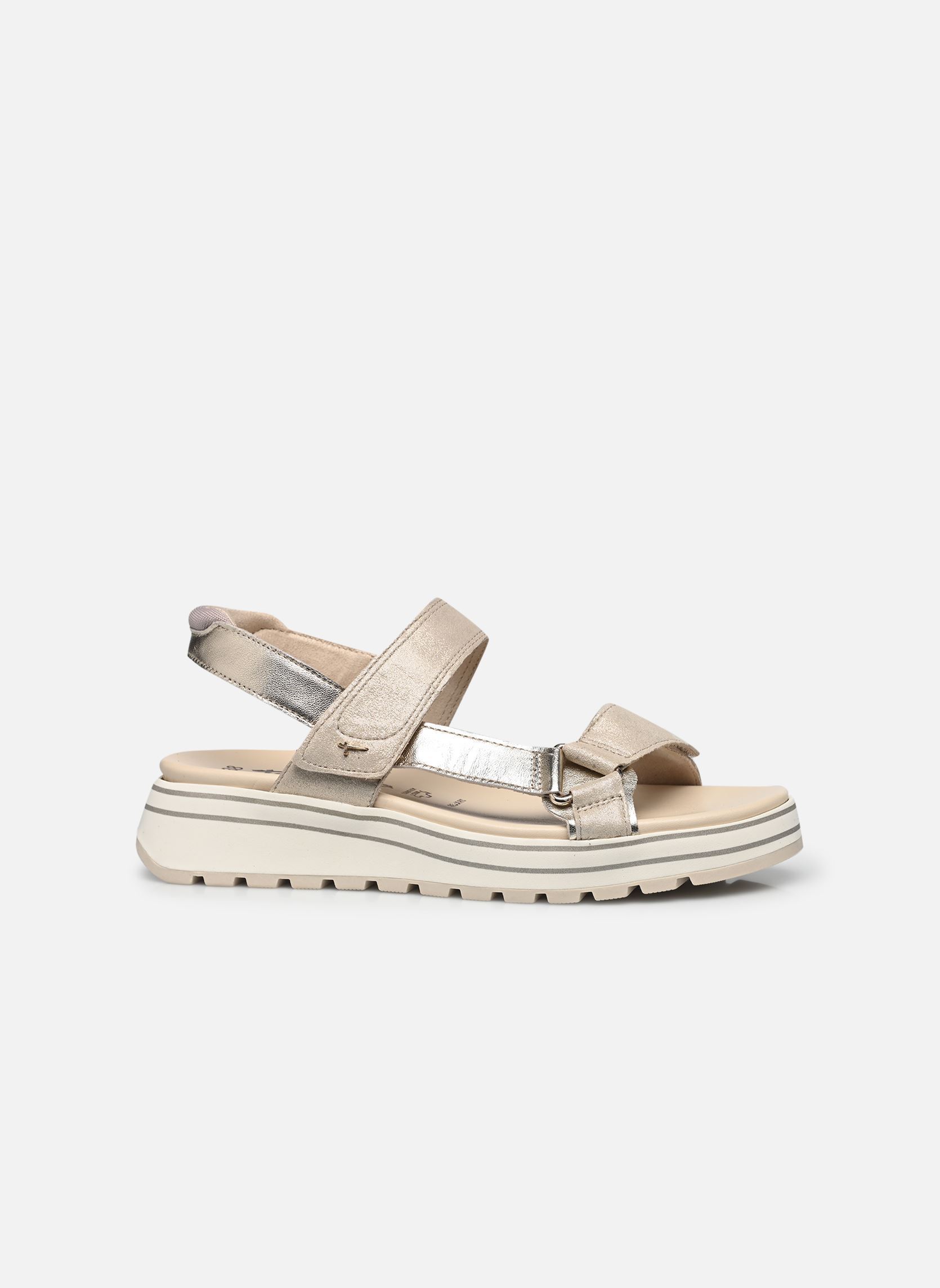 Sandali piatti 28267-44 donna oro e bronzo Tamaris Sandali piatti 28267-44 donna oro e bronzo CHAMPAGNE COMB