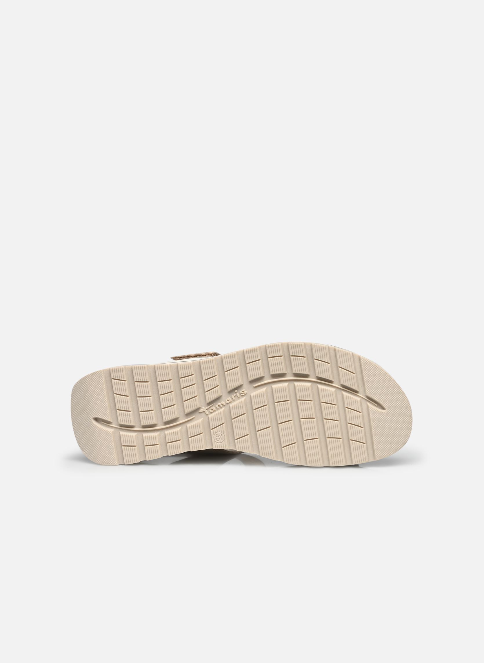 Sandali piatti 28267-44 donna oro e bronzo Tamaris Sandali piatti 28267-44 donna oro e bronzo CHAMPAGNE COMB