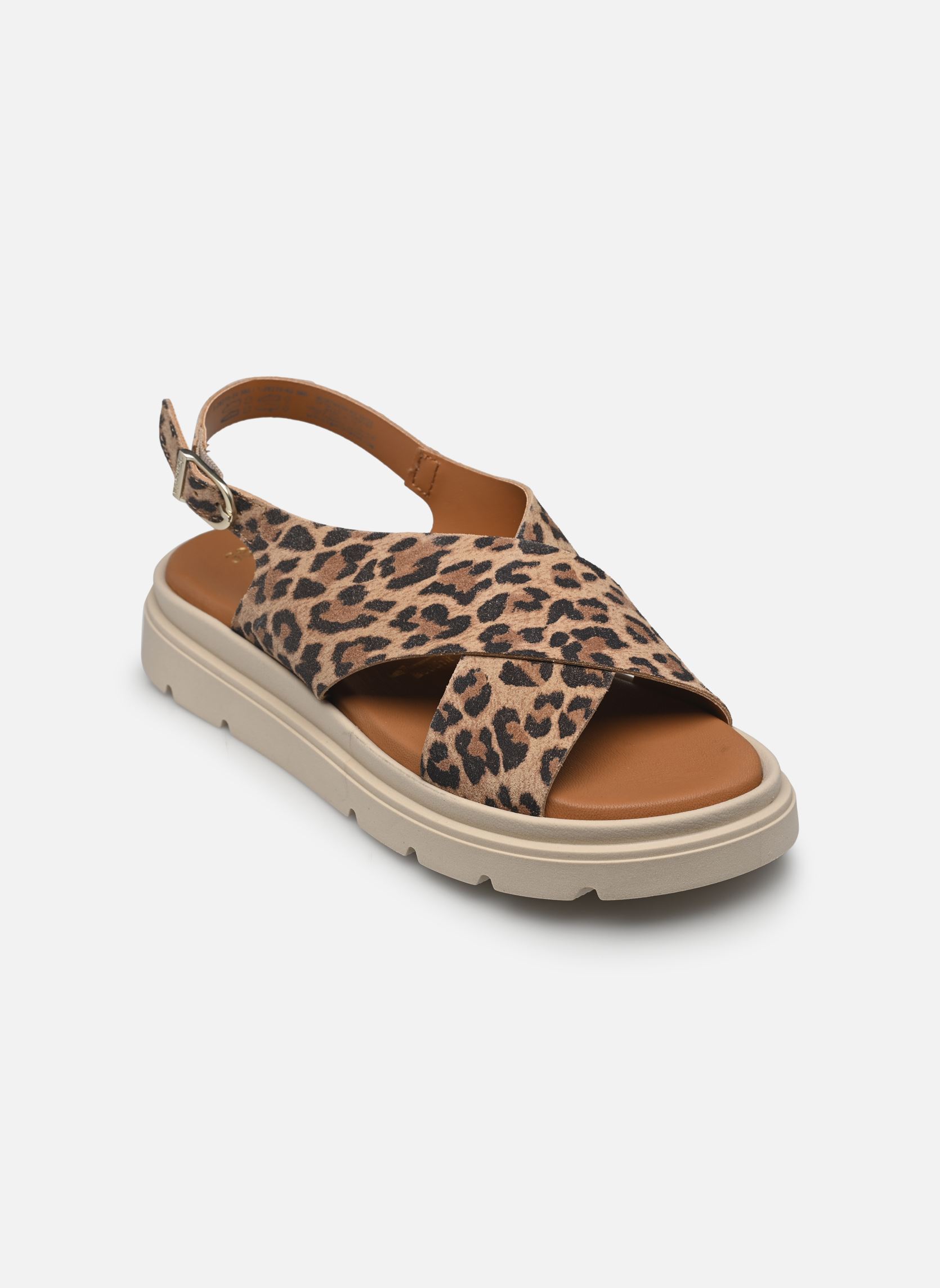 Sandali con zeppa e plateau 28270-42 donna marrone Tamaris Sandali con zeppa e plateau 28270-42 donna marrone LEOPARD