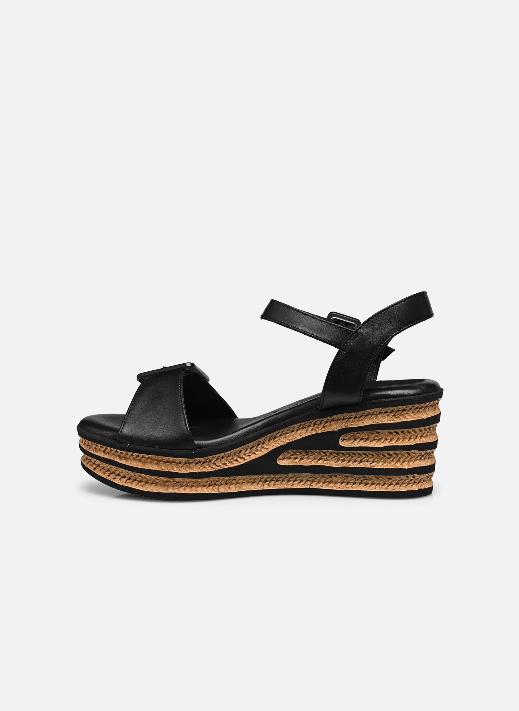 Keil- und Plateausandalen 28310-44 damen schwarz Tamaris Keil- und Plateausandalen 28310-44 damen schwarz BLACK