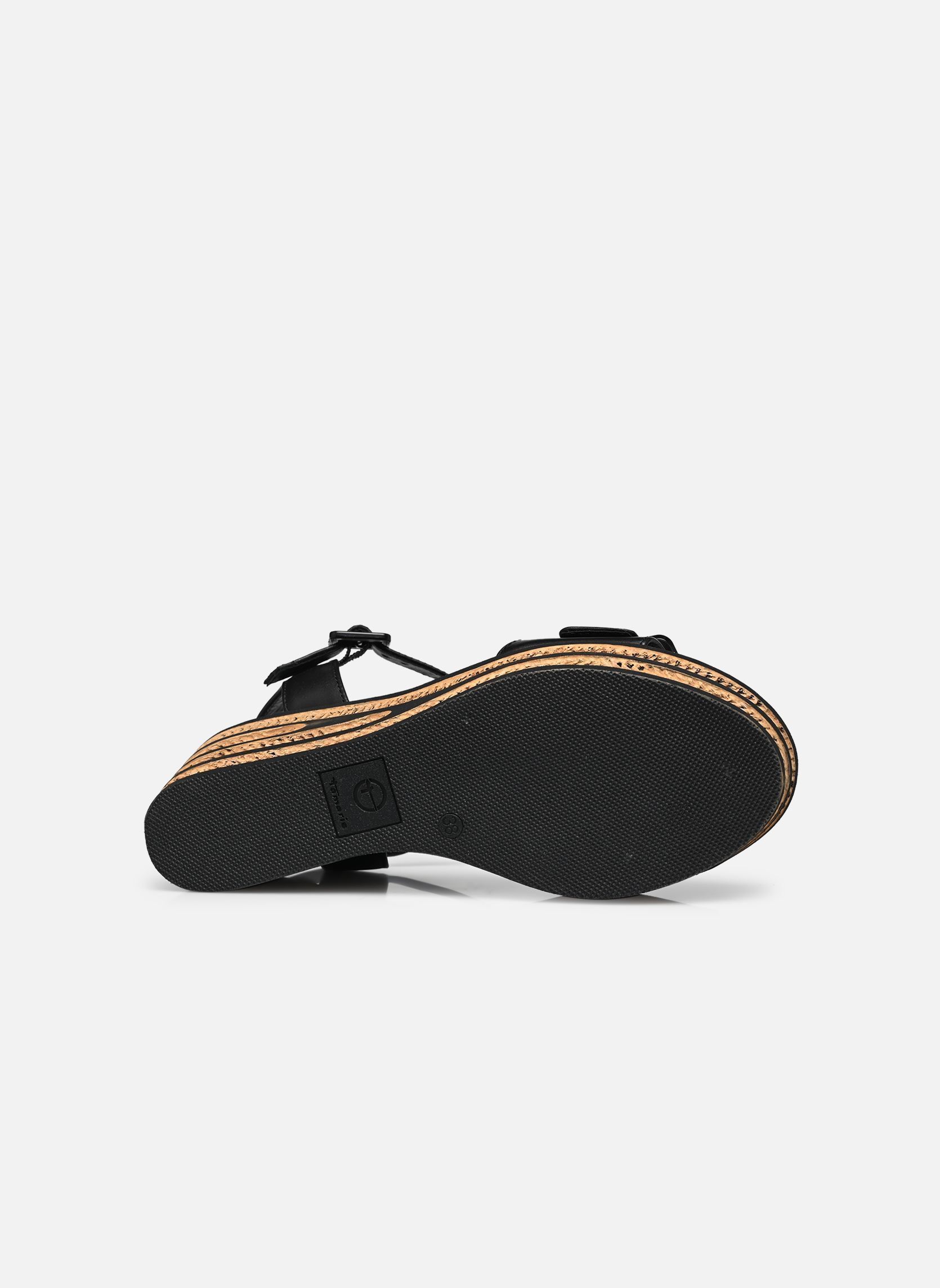 Keil- und Plateausandalen 28310-44 damen schwarz Tamaris Keil- und Plateausandalen 28310-44 damen schwarz BLACK