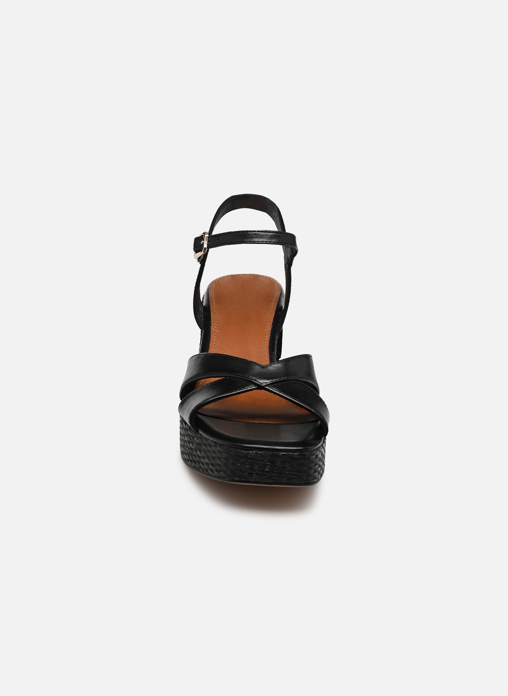 Sandalen 28313-44 damen schwarz Tamaris Sandalen 28313-44 damen schwarz BLACK LEATHER