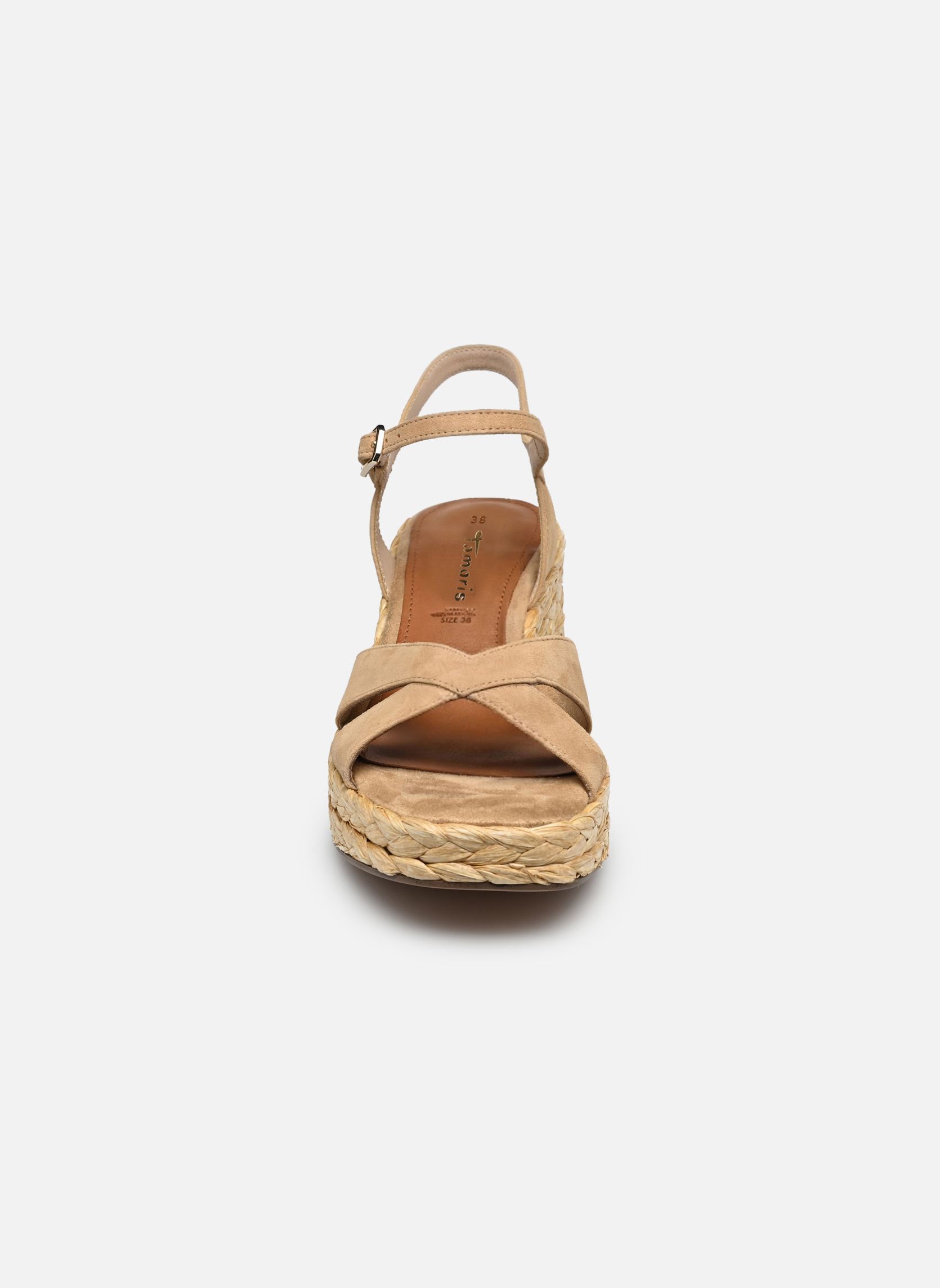 Sandalen 28313-44 damen braun Tamaris Sandalen 28313-44 damen braun TAN SUEDE