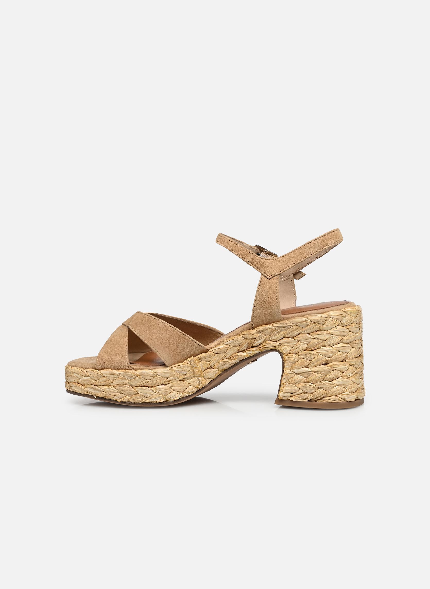 Sandalen 28313-44 damen braun Tamaris Sandalen 28313-44 damen braun TAN SUEDE