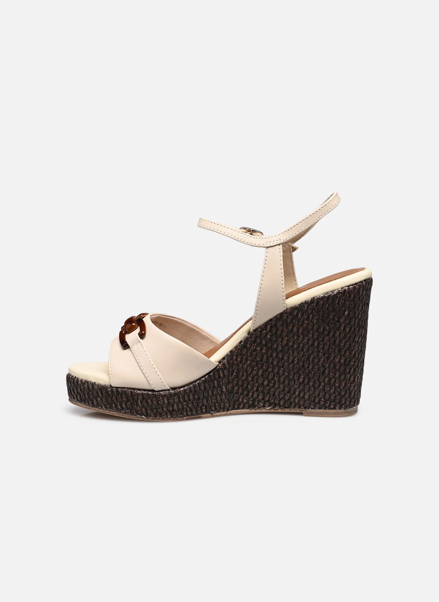 Keil- und Plateausandalen 28317-44 damen beige Tamaris Keil- und Plateausandalen 28317-44 damen beige IVORY