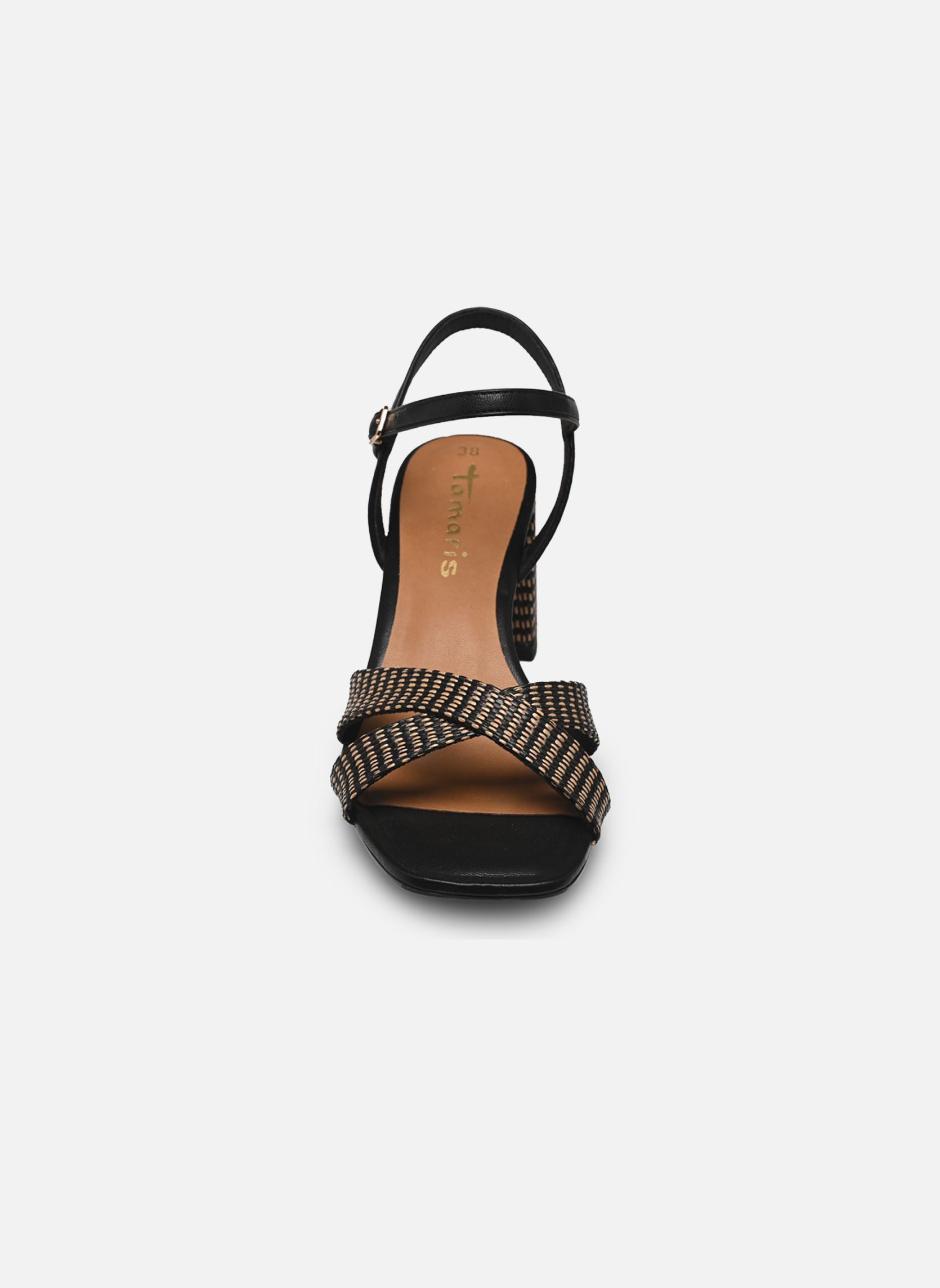 Sandalen 28320-44 dames zwart Tamaris Sandalen 28320-44 dames zwart BLACK COMB