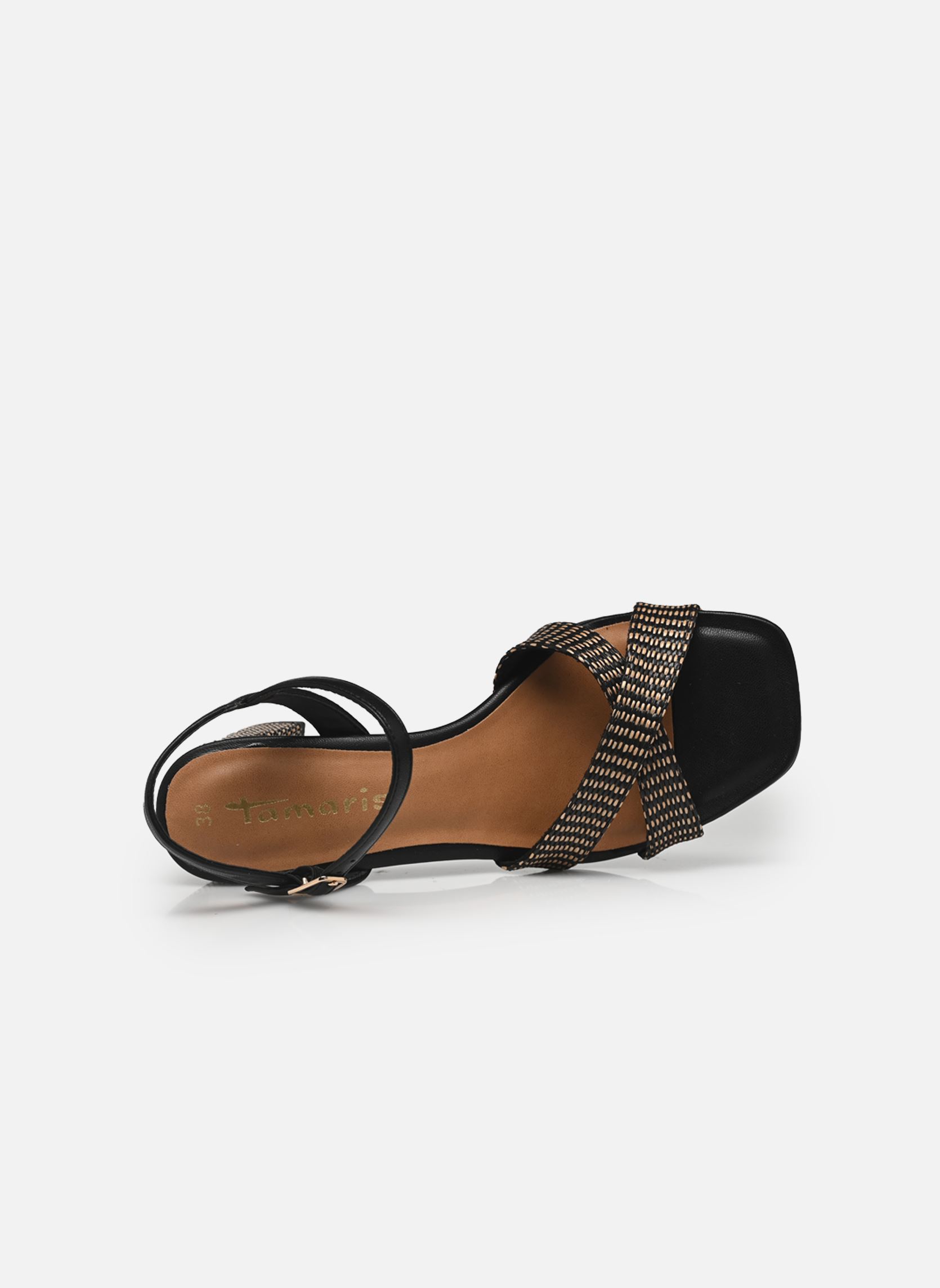 Sandalen 28320-44 dames zwart Tamaris Sandalen 28320-44 dames zwart BLACK COMB