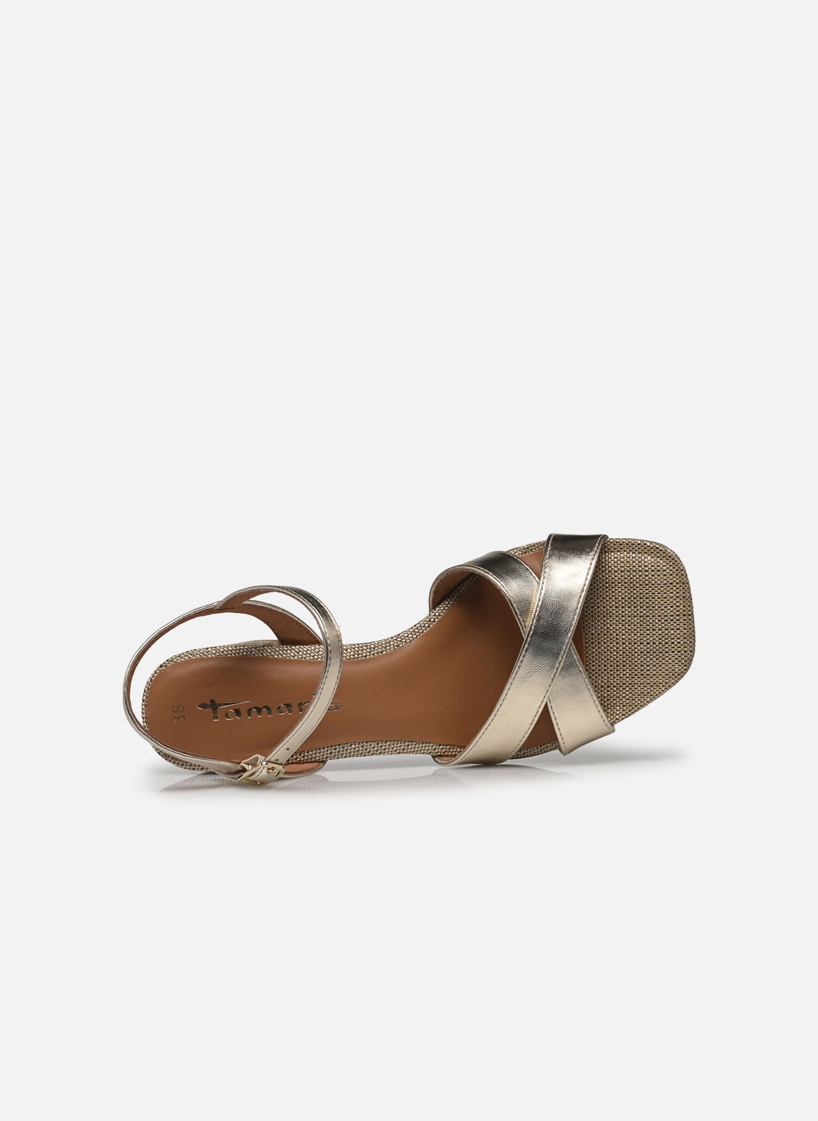 Sandales 28320-44 femme or et bronze Tamaris Sandales 28320-44 femme or et bronze LIGHT GOLD