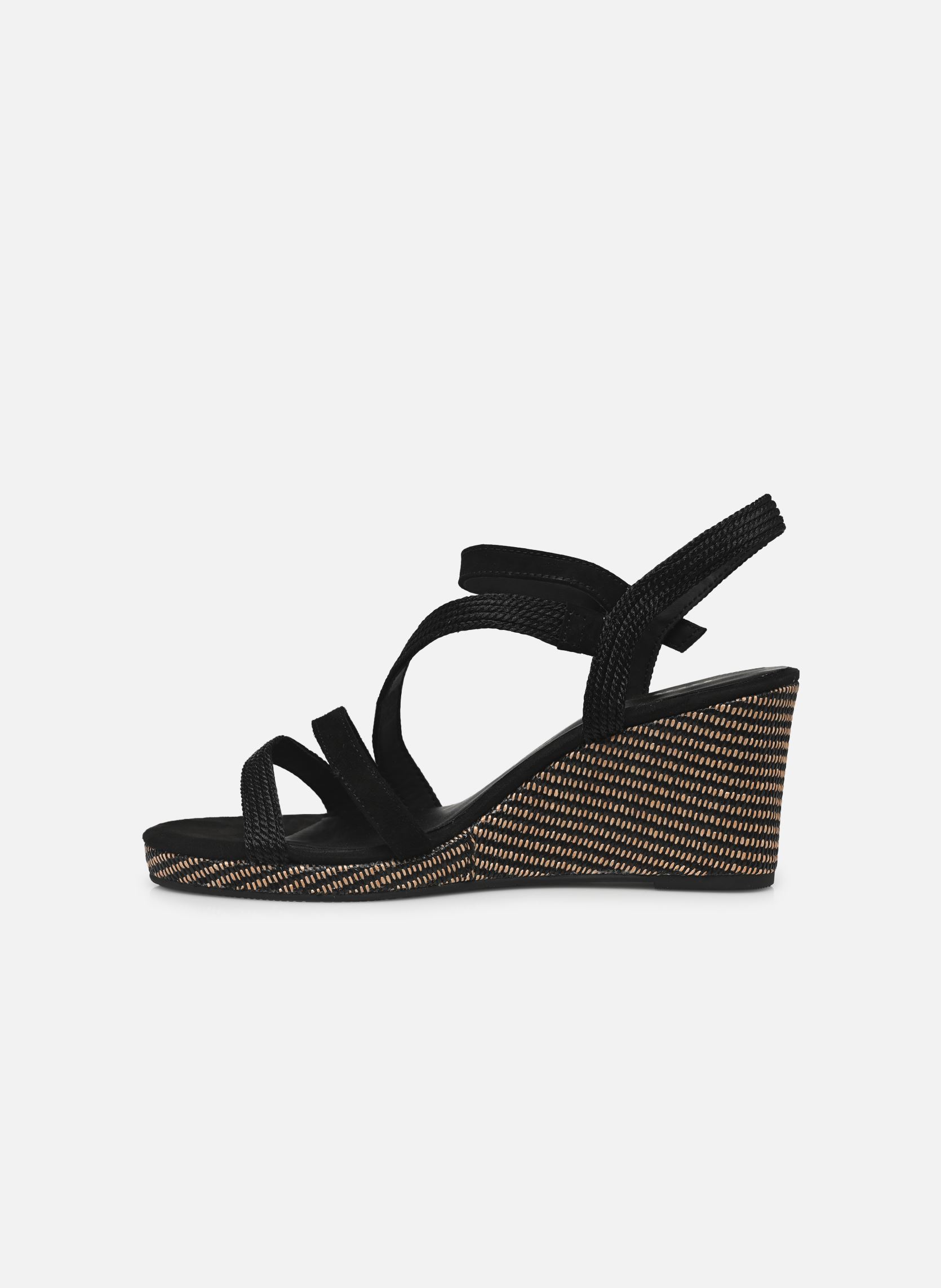 Sandali con zeppa e plateau 28323-44 donna nero Tamaris Sandali con zeppa e plateau 28323-44 donna nero BLACK