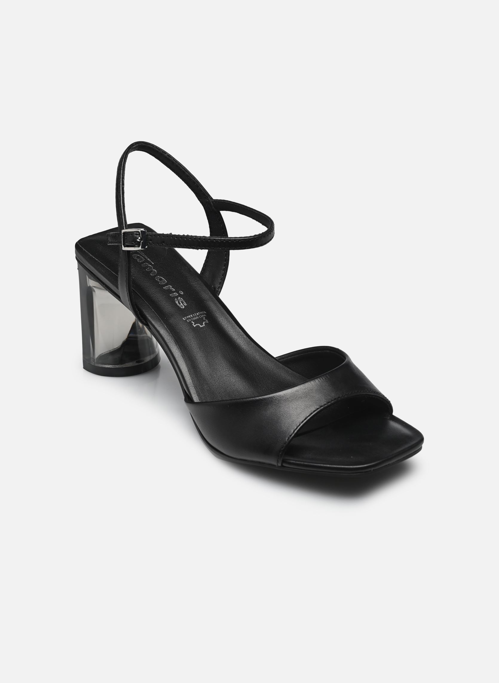 Sandalen 28340-44 damen schwarz Tamaris Sandalen 28340-44 damen schwarz BLACK LEATHER
