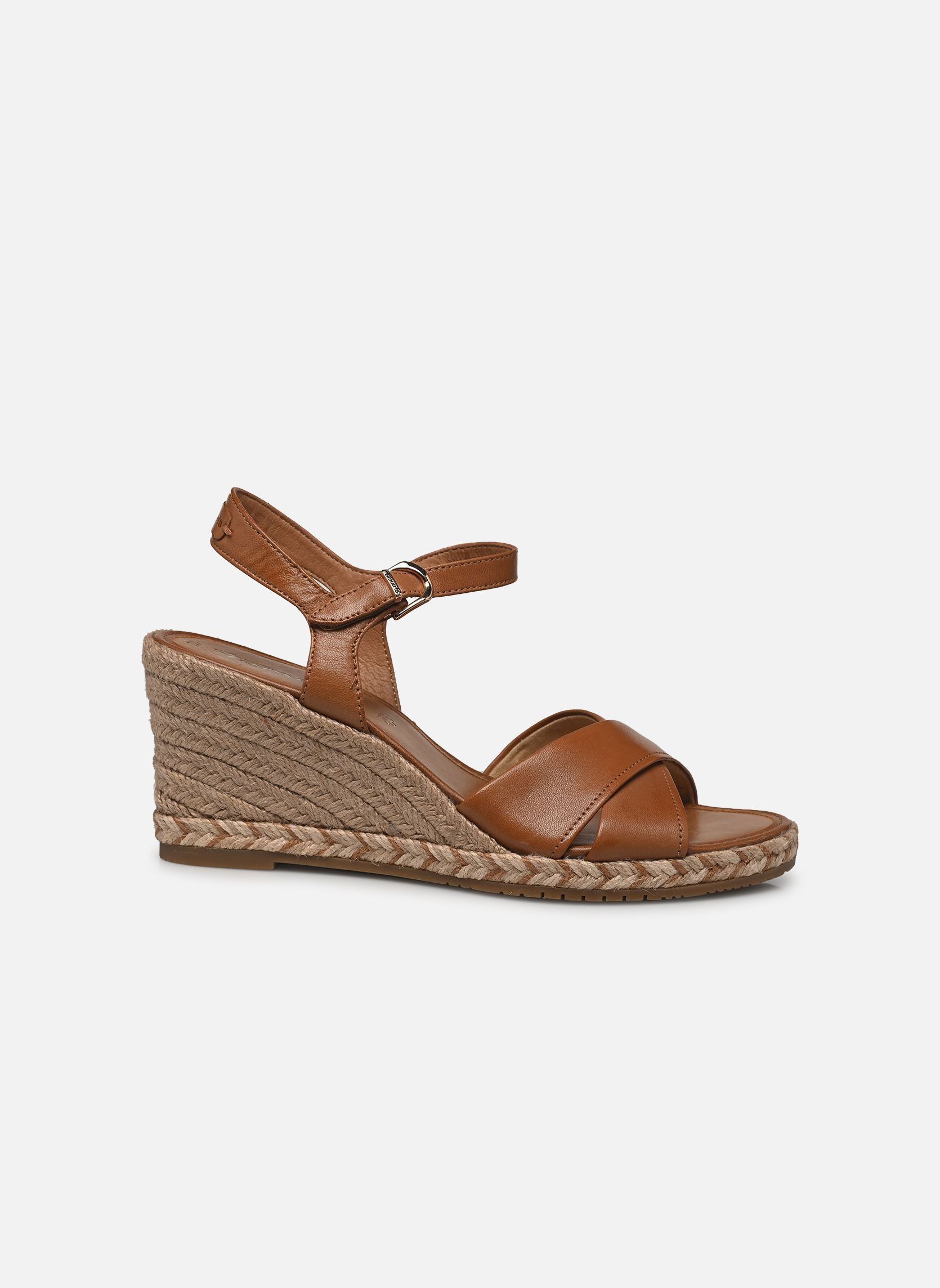 Keil- und Plateausandalen 28346-44 damen braun Tamaris Keil- und Plateausandalen 28346-44 damen braun COGNAC