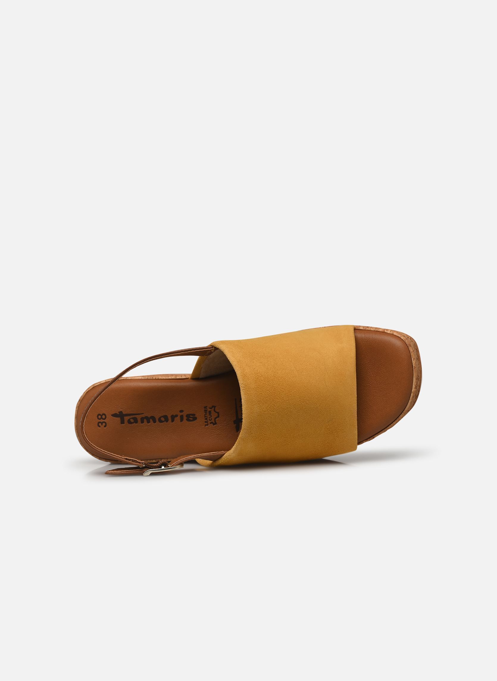 Keil- und Plateausandalen 28393-42 damen gelb Tamaris Keil- und Plateausandalen 28393-42 damen gelb YELLOW