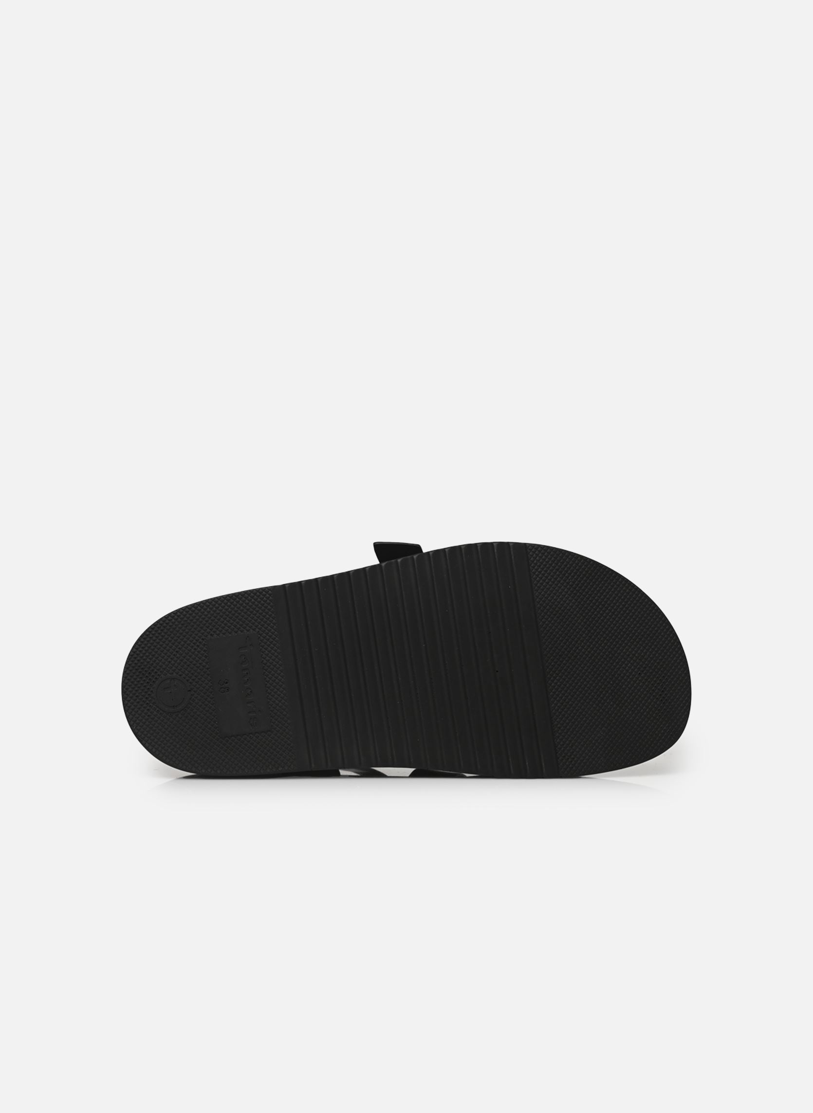 Sandales plates 28401-44 femme noir Tamaris Sandales plates 28401-44 femme noir BLACK