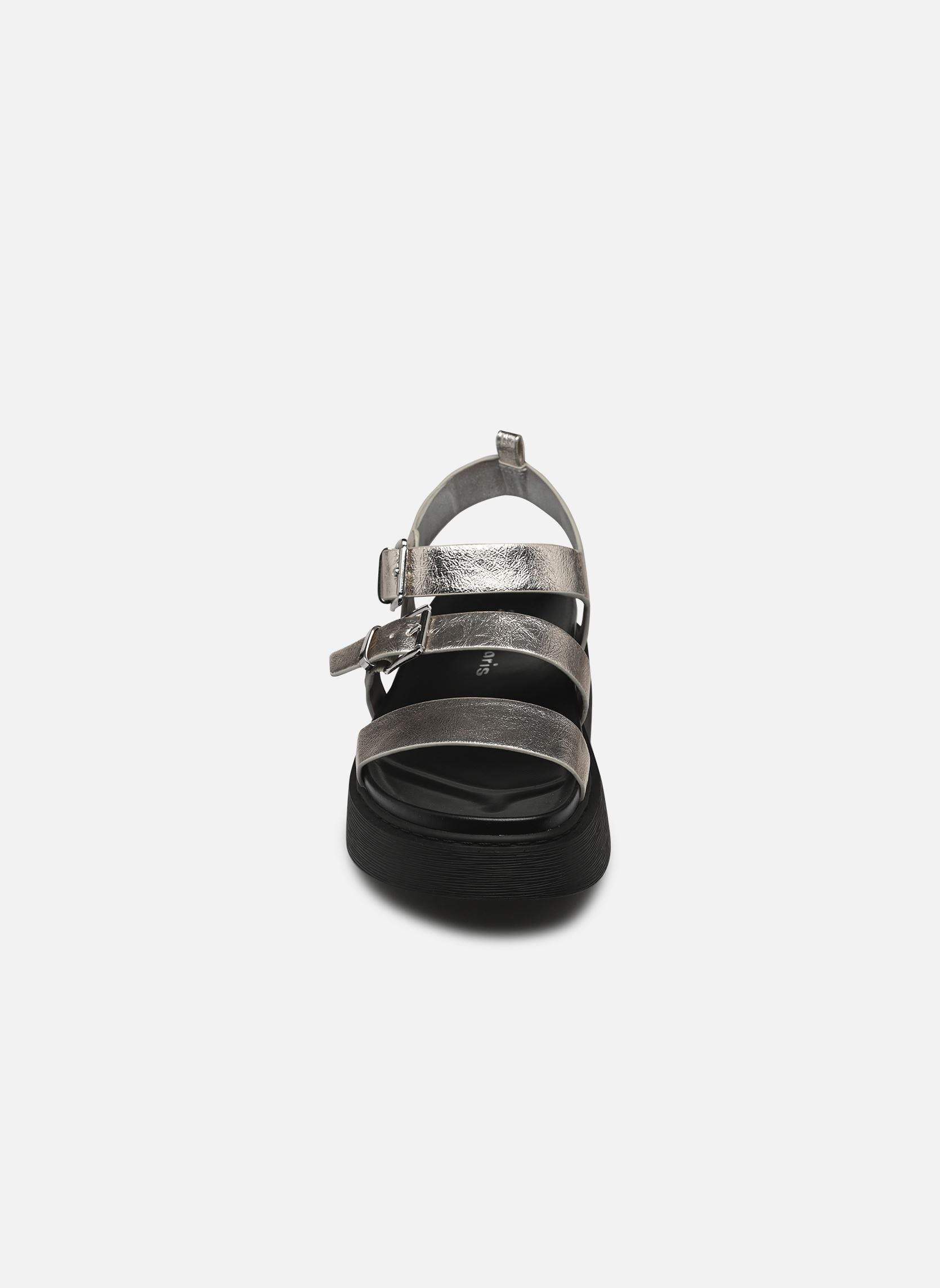 Flache Sandalen 28401-44 damen silber Tamaris Flache Sandalen 28401-44 damen silber PLATINUM