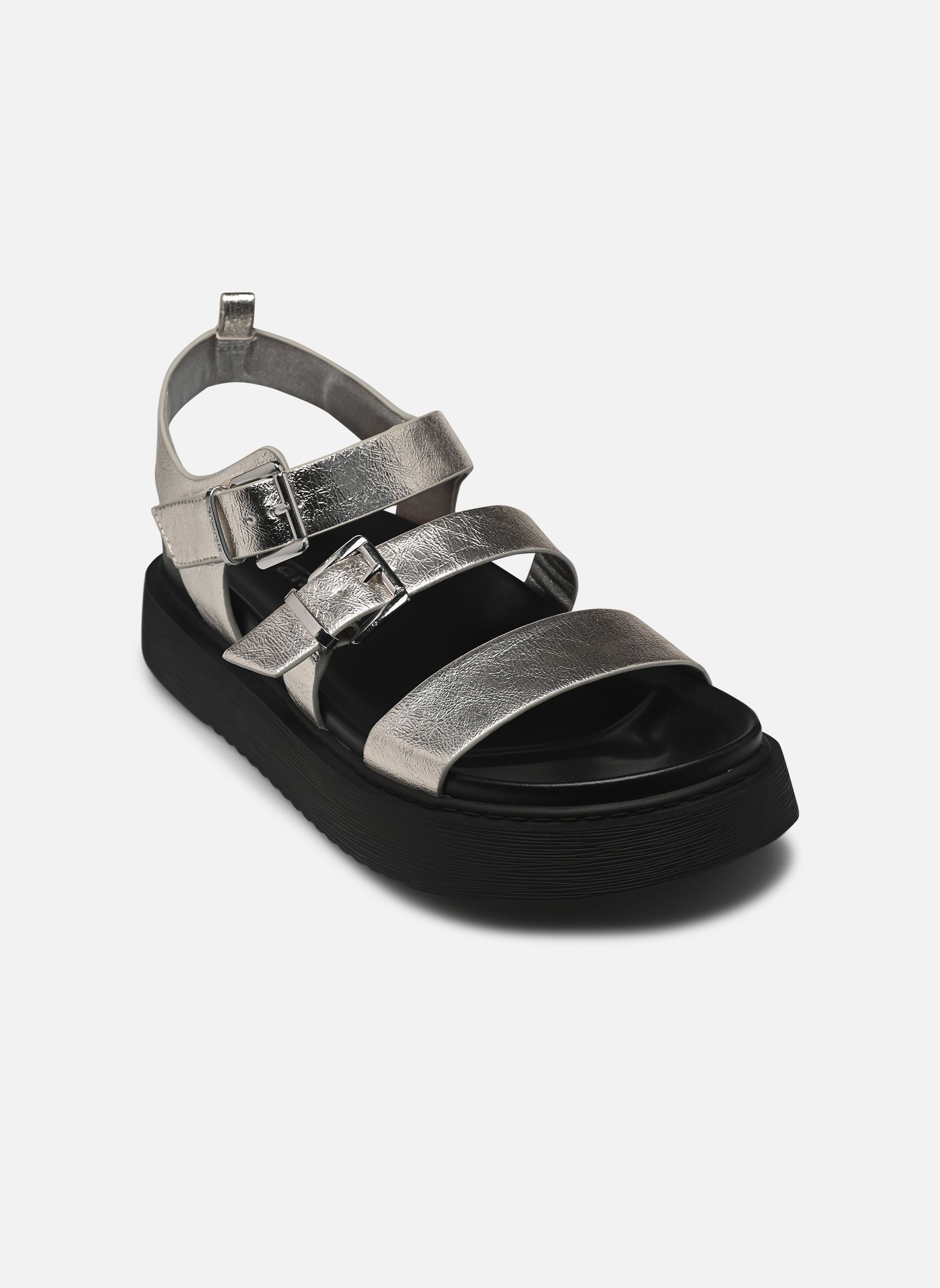 Flache Sandalen 28401-44 damen silber Tamaris Flache Sandalen 28401-44 damen silber PLATINUM