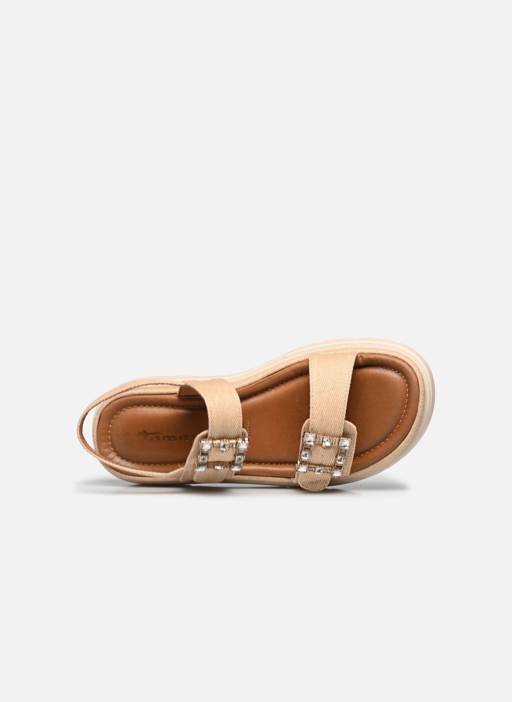Sandali piatti 28702-44 donna marrone Tamaris Sandali piatti 28702-44 donna marrone TAN