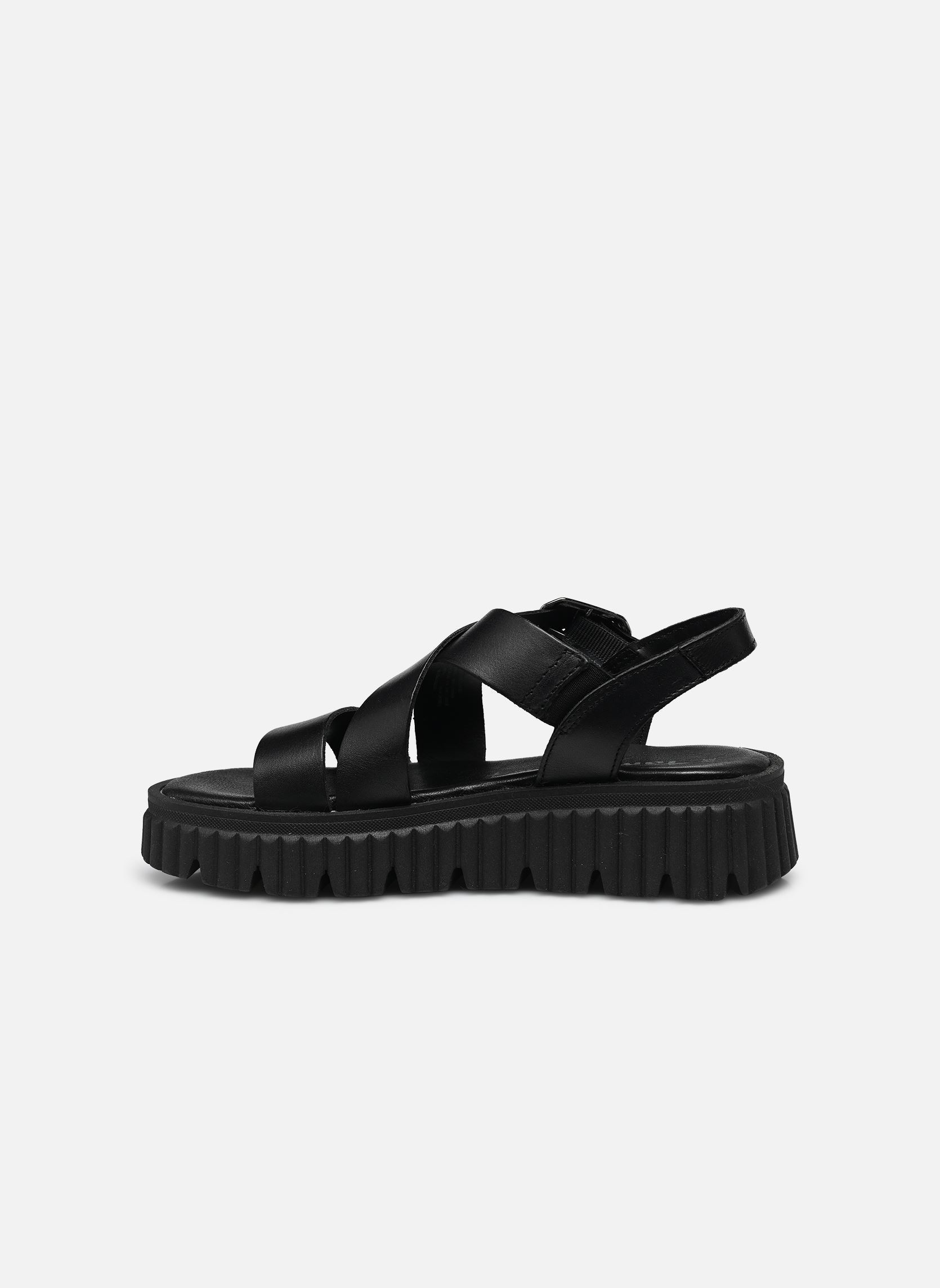 Sandales compensées et plateformes 28705-44 femme noir Tamaris Sandales compensées et plateformes 28705-44 femme noir BLACK