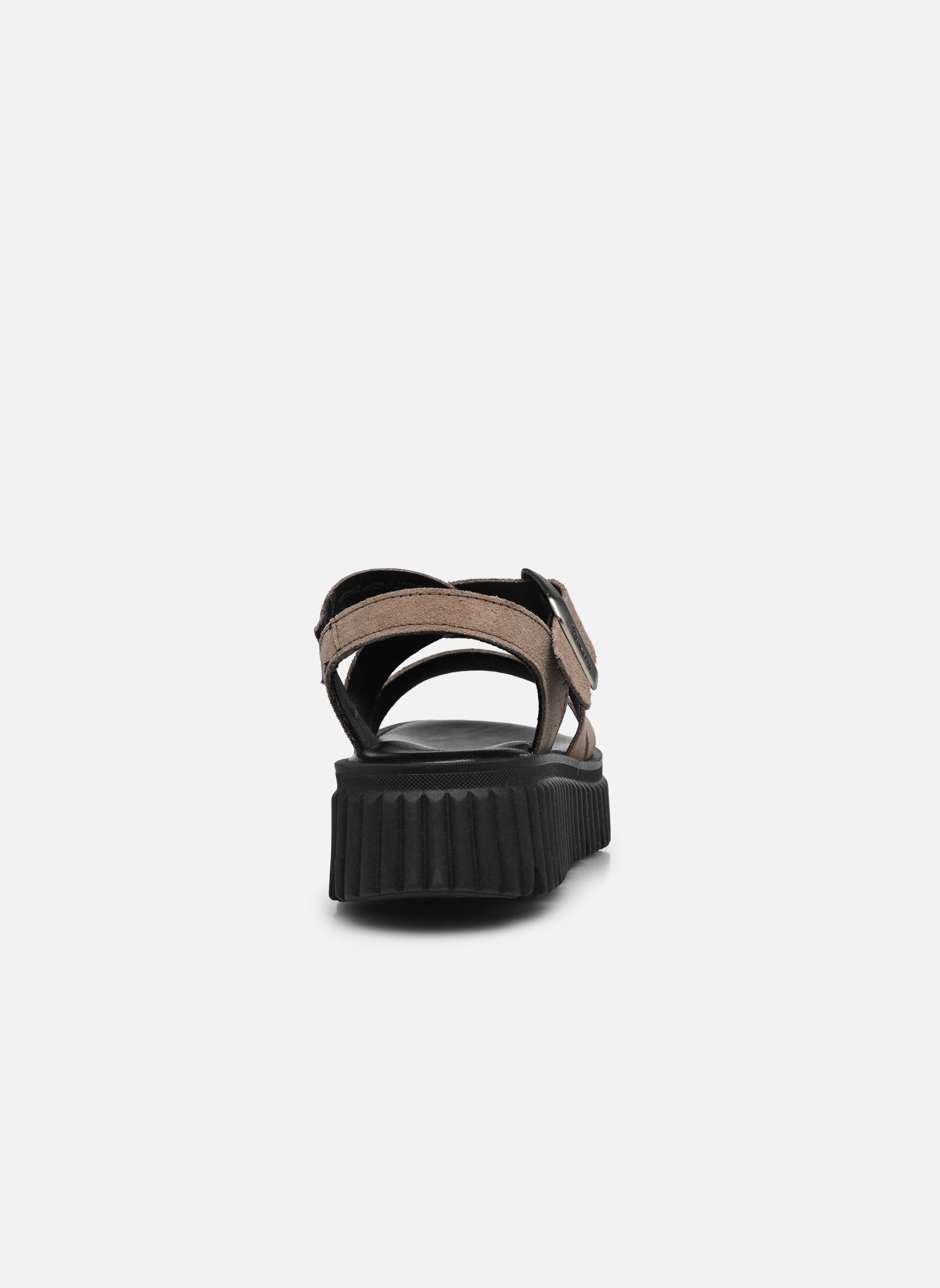 Sandalen met sleehak en plateau 28705-44 dames beige Tamaris Sandalen met sleehak en plateau 28705-44 dames beige TAUPE