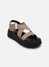 Sandales compensées et plateformes 28705-44 femme noir