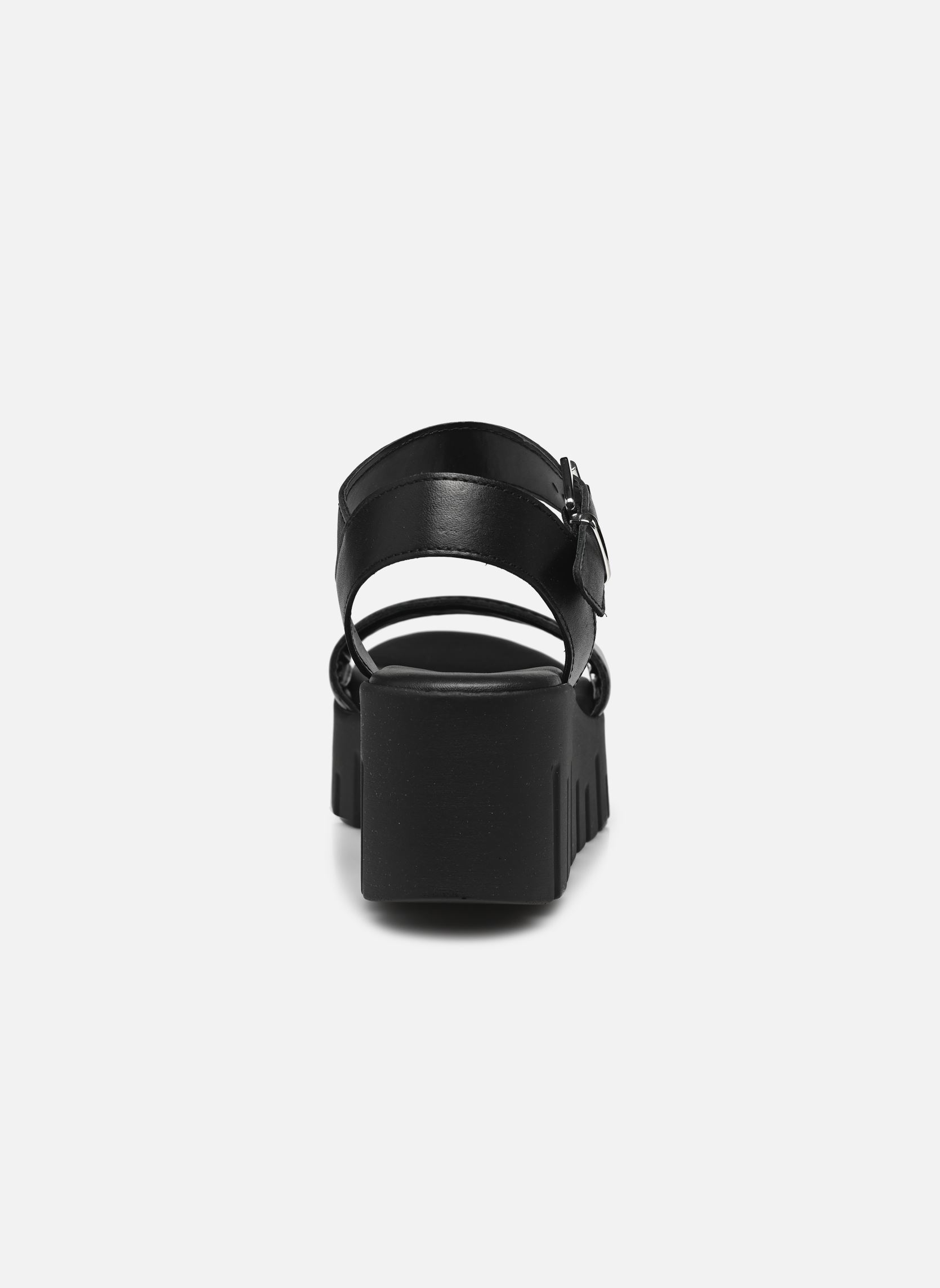 Sandalias y plataformas de cuña 28712-42 mujer negro Tamaris Sandalias y plataformas de cuña 28712-42 mujer negro BLACK LEATHER