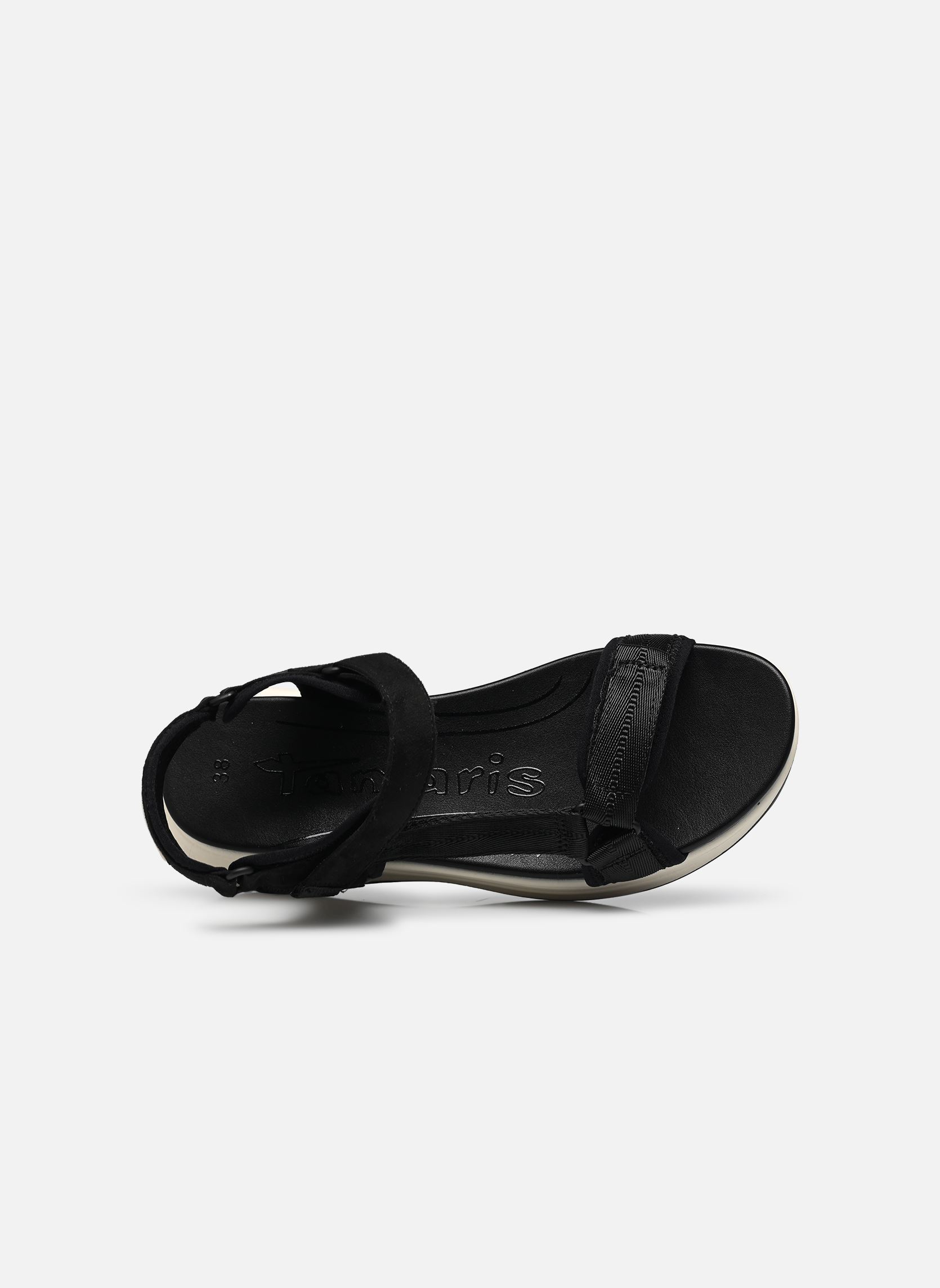 Sandali piatti 28713-44 donna nero Tamaris Sandali piatti 28713-44 donna nero BLACK