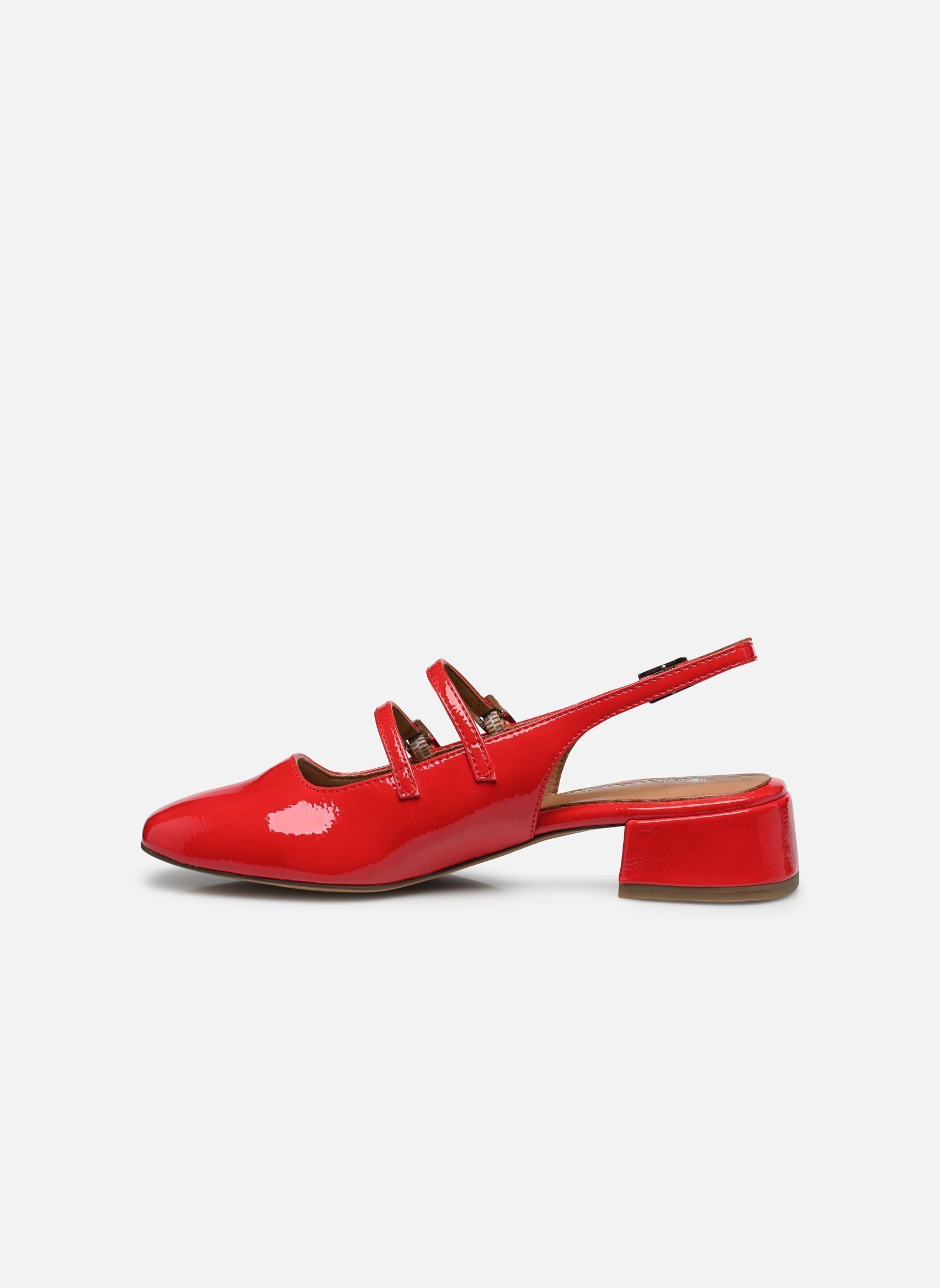 Pumps mit Riemchen 29510-44 damen rot Tamaris Pumps mit Riemchen 29510-44 damen rot RED PATENT