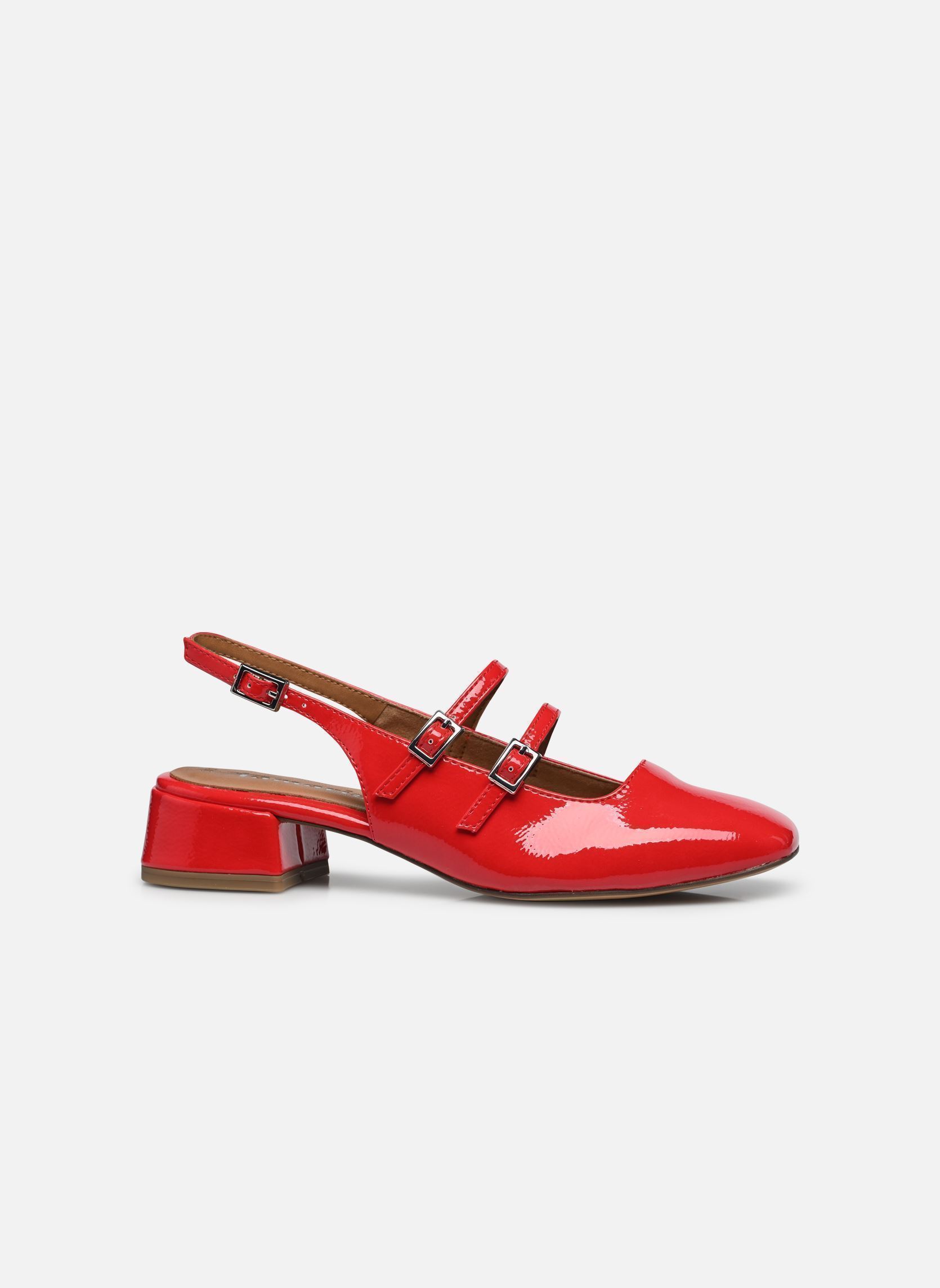 Pumps mit Riemchen 29510-44 damen rot Tamaris Pumps mit Riemchen 29510-44 damen rot RED PATENT