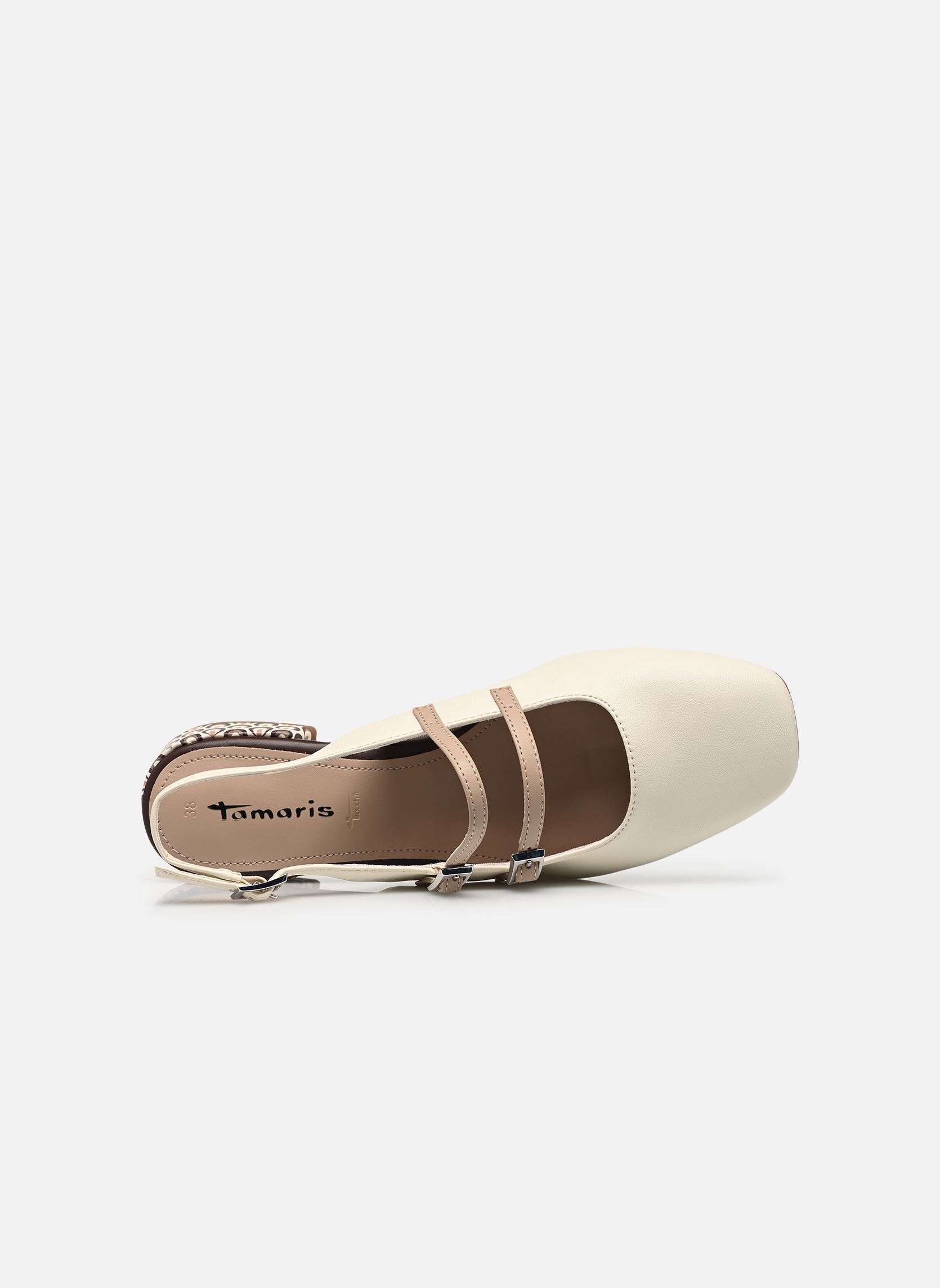 Slingback pumps 29510-44 dames wit Tamaris Slingback pumps 29510-44 dames wit OFFWHITE COMB