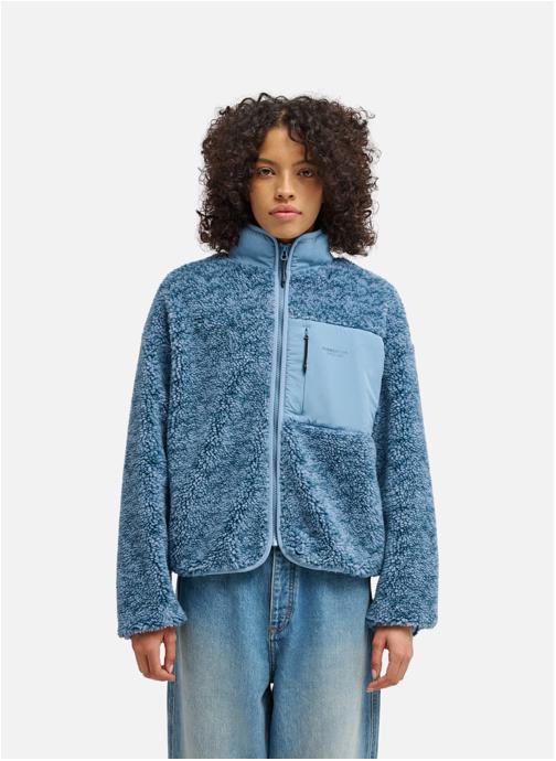 Element Blousons Oak Sherpa W femme bleu