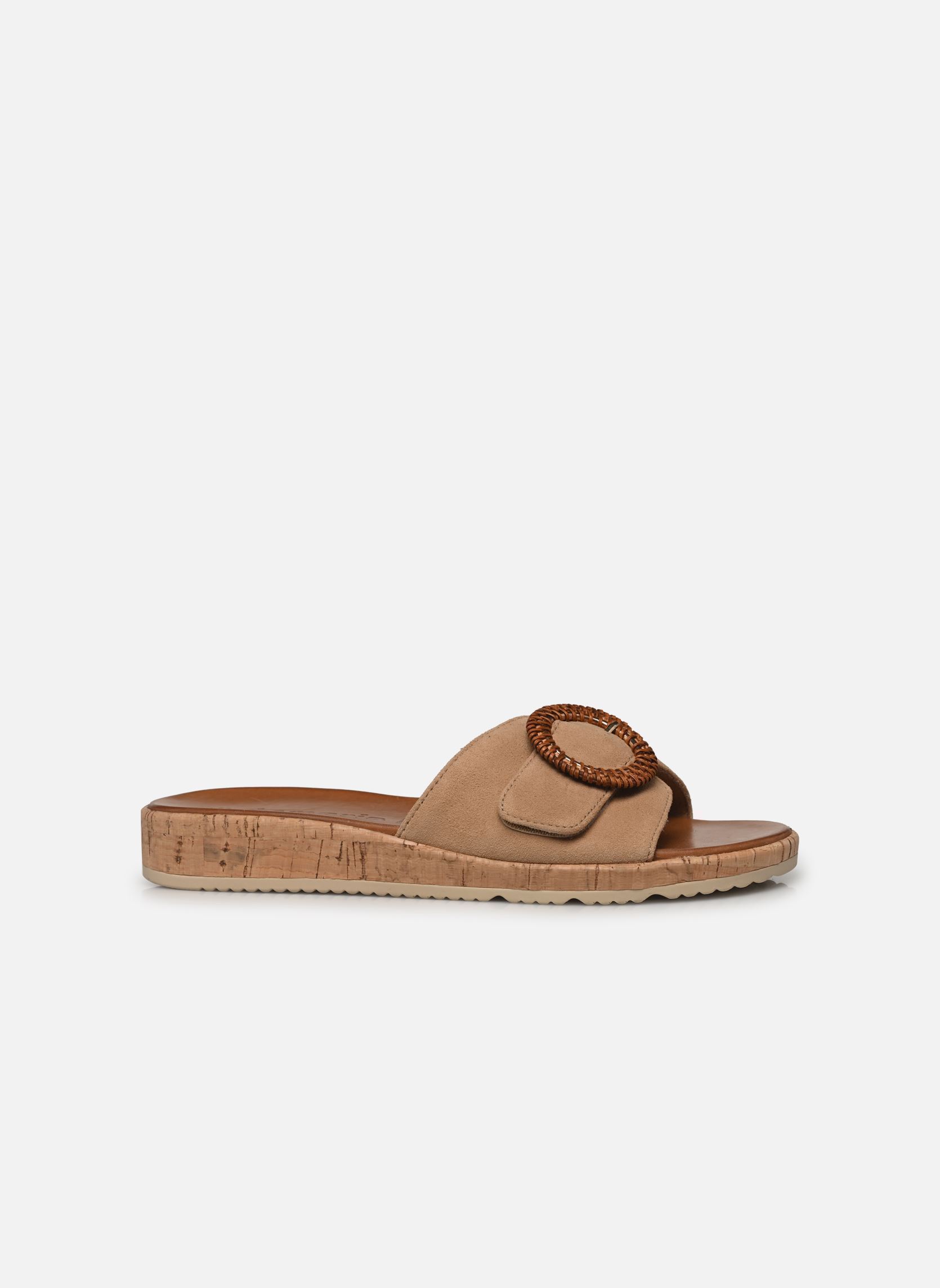 Zuecos y mules 27123-44 mujer marrón Tamaris Zuecos y mules 27123-44 mujer marrón TAN