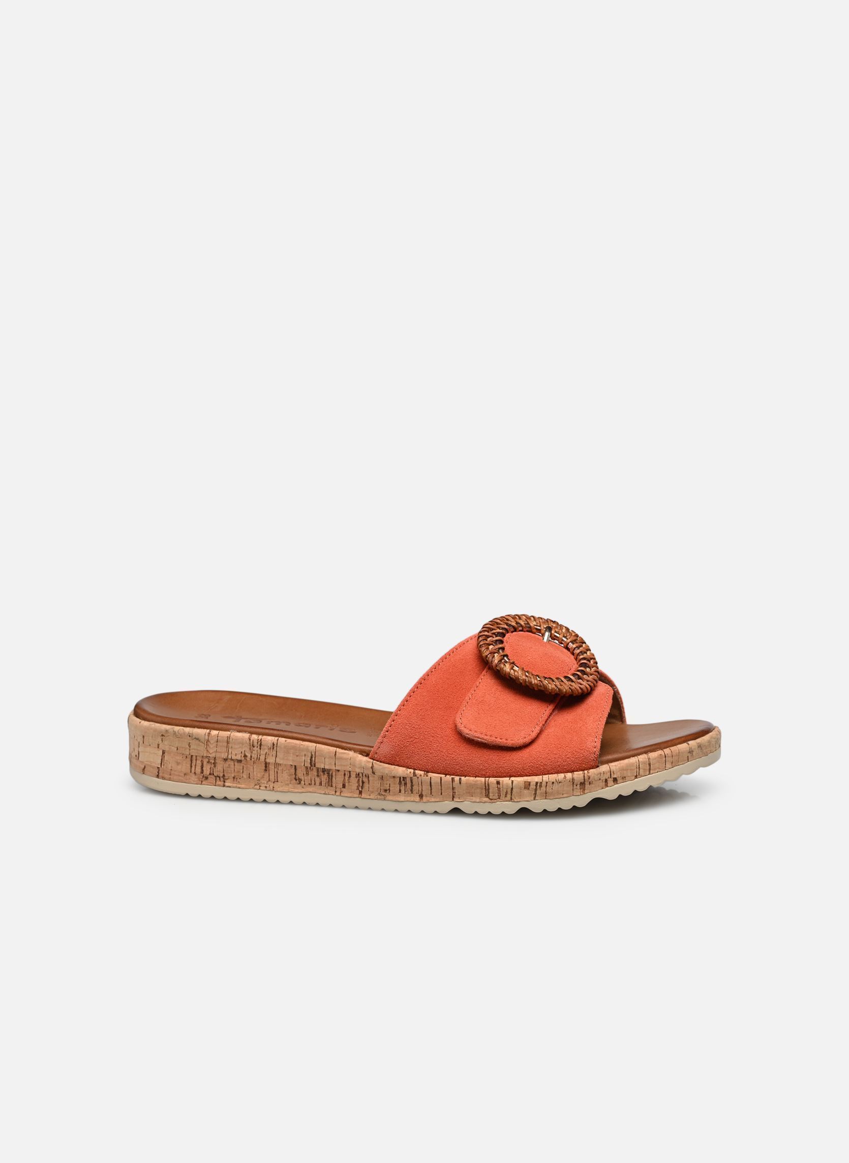 Pantoletten und Clogs 27123-44 damen orange Tamaris Pantoletten und Clogs 27123-44 damen orange ORANGE