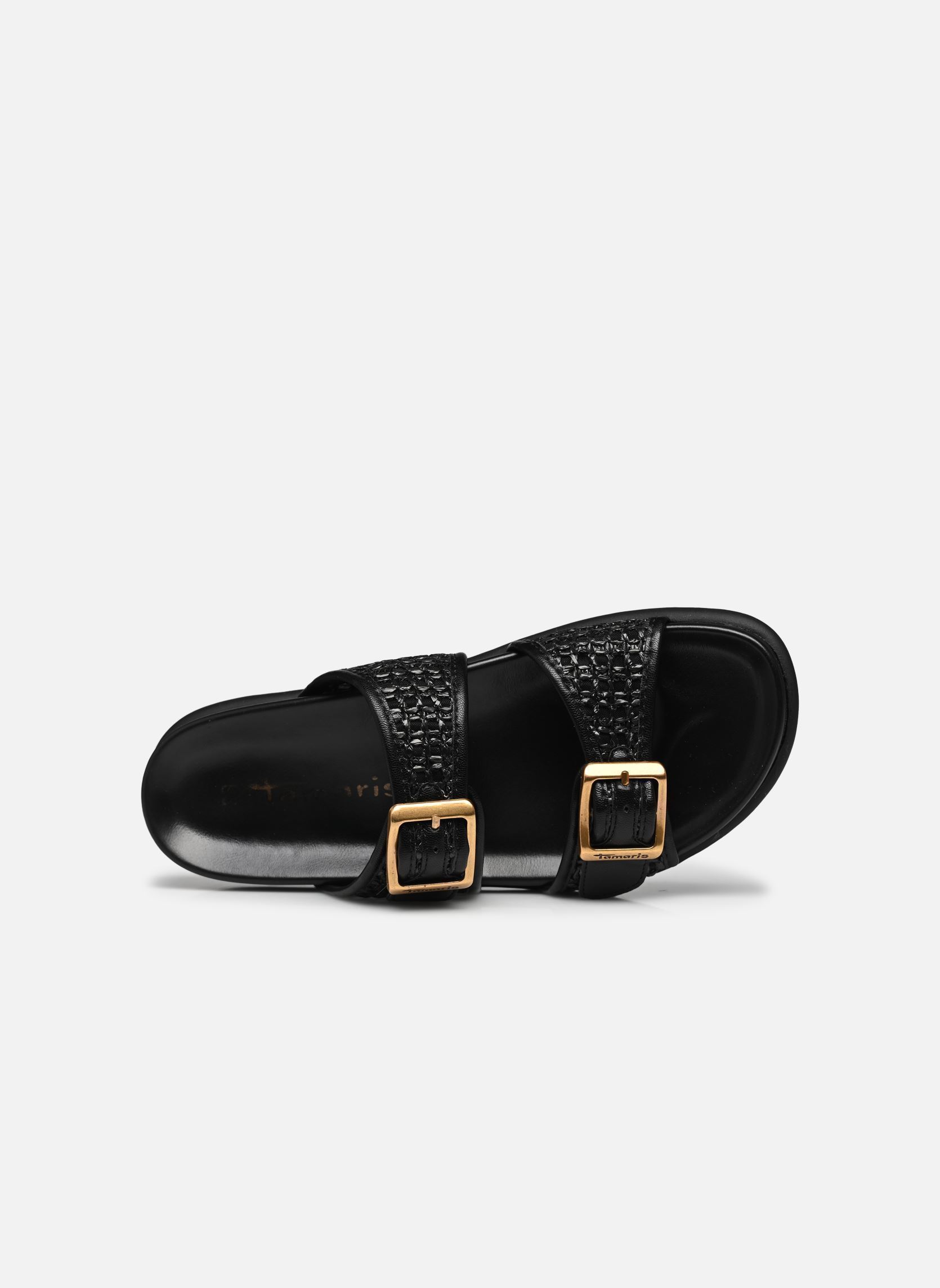 Pantoletten und Clogs 27418-44 damen schwarz Tamaris Pantoletten und Clogs 27418-44 damen schwarz BLACK